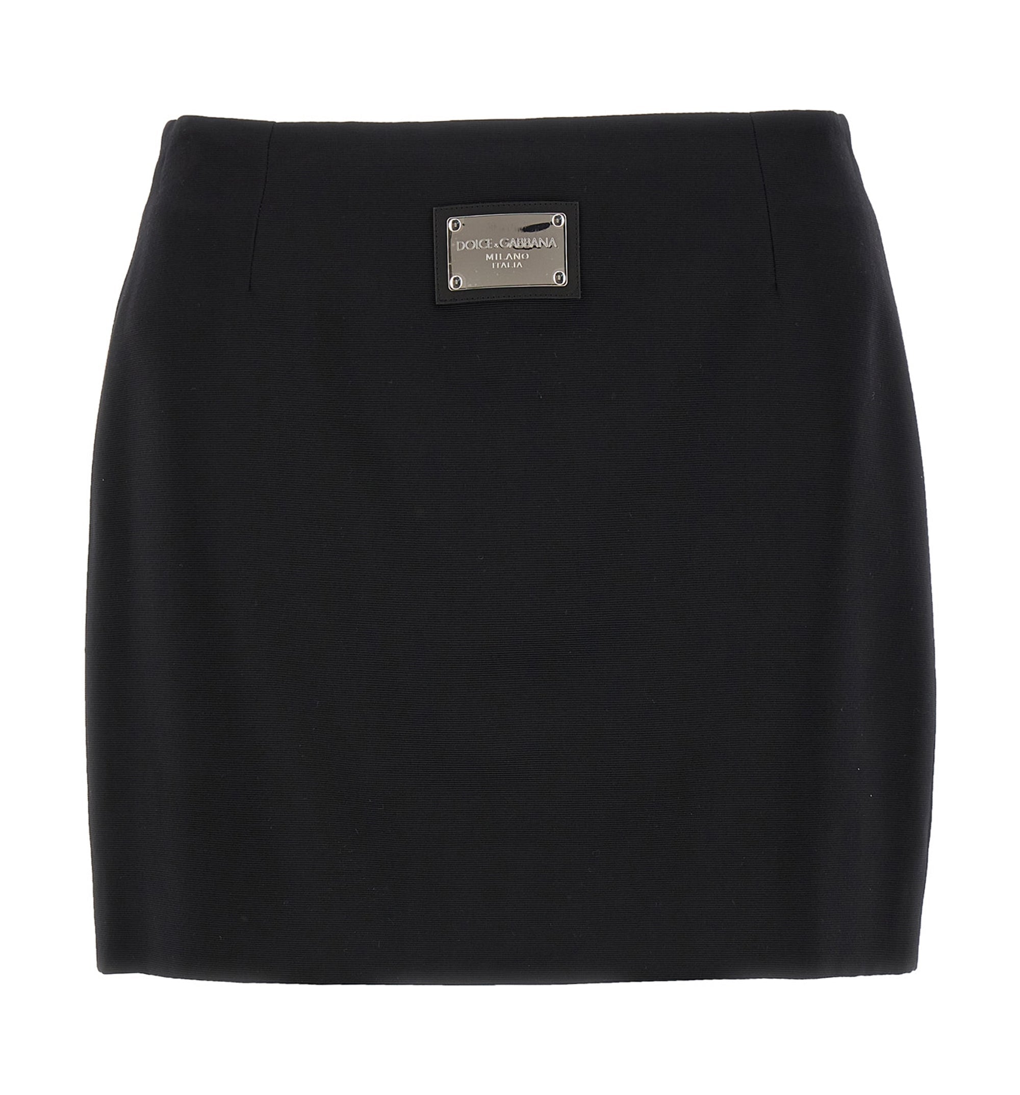Short Ottoman Skirt With Dolce&Gabbana Tag