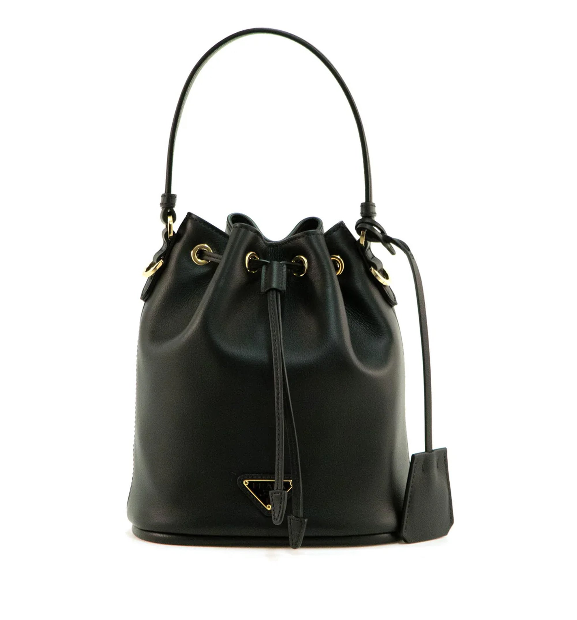 Soft Grain Bucket Bag