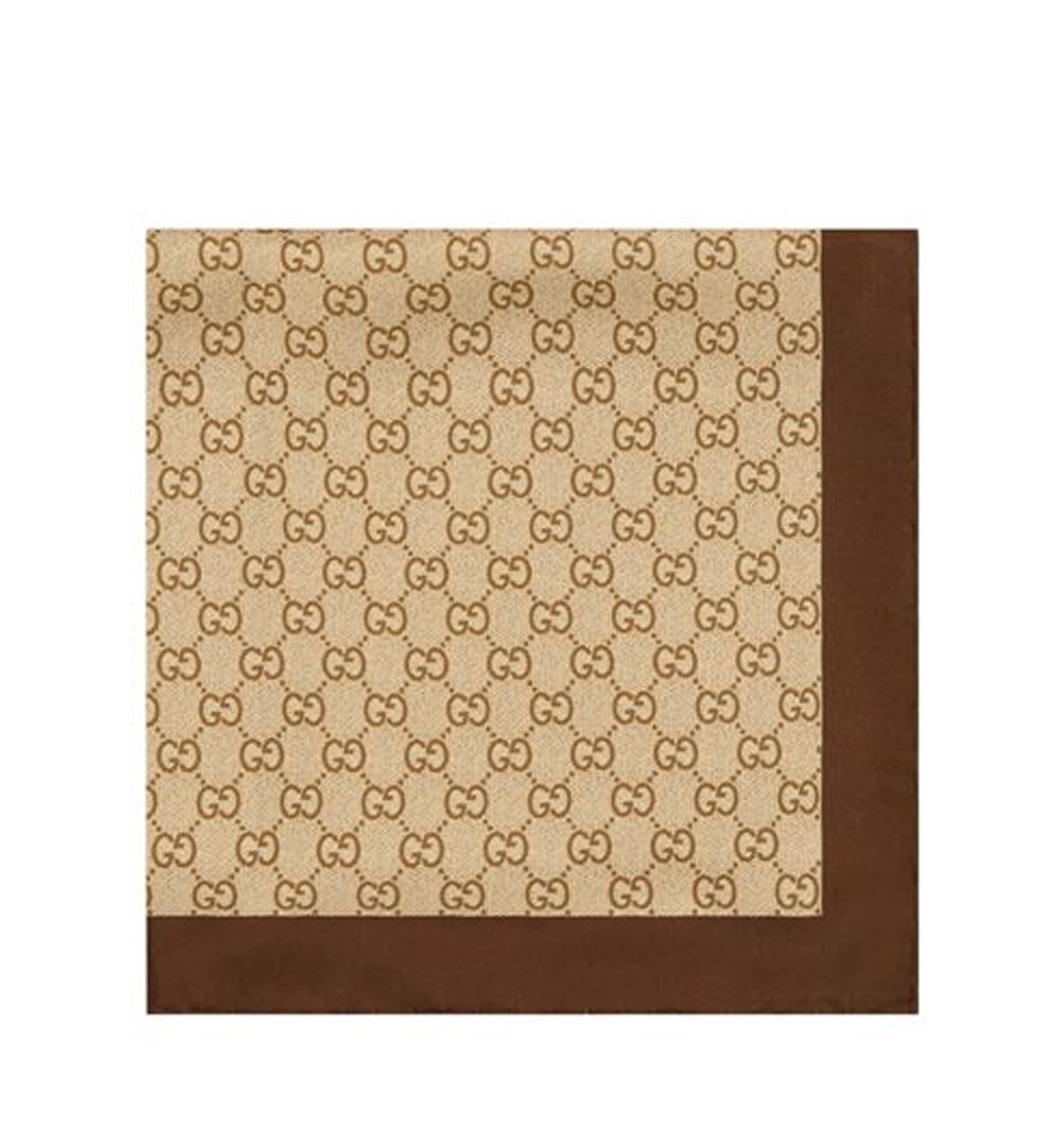 Printed Silk Twill Carré