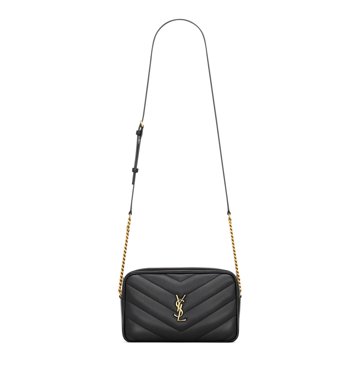 Loulou Camera Bag In Matelassé Lambskin