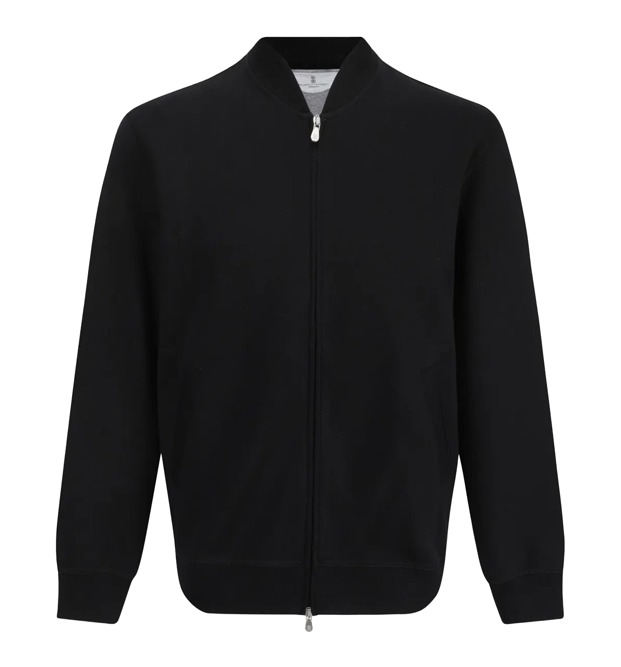 Cotton zip-front Sweatshirt