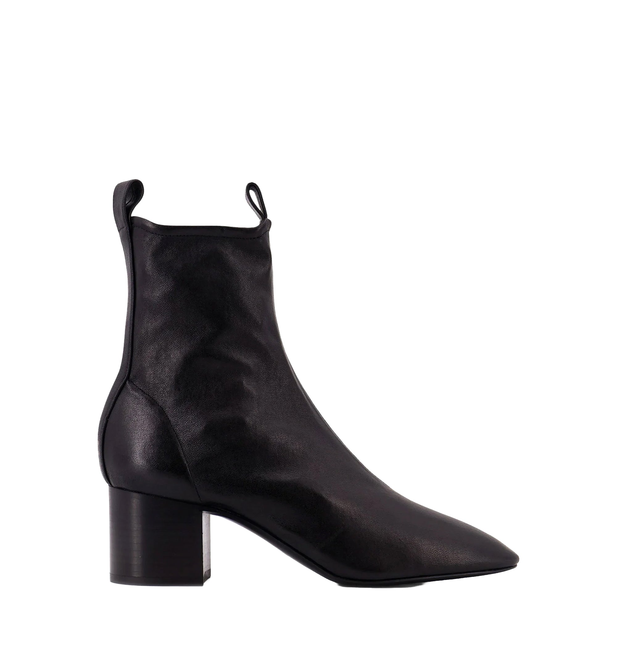 Cheri Zipped Boot in Stretch Lambskin