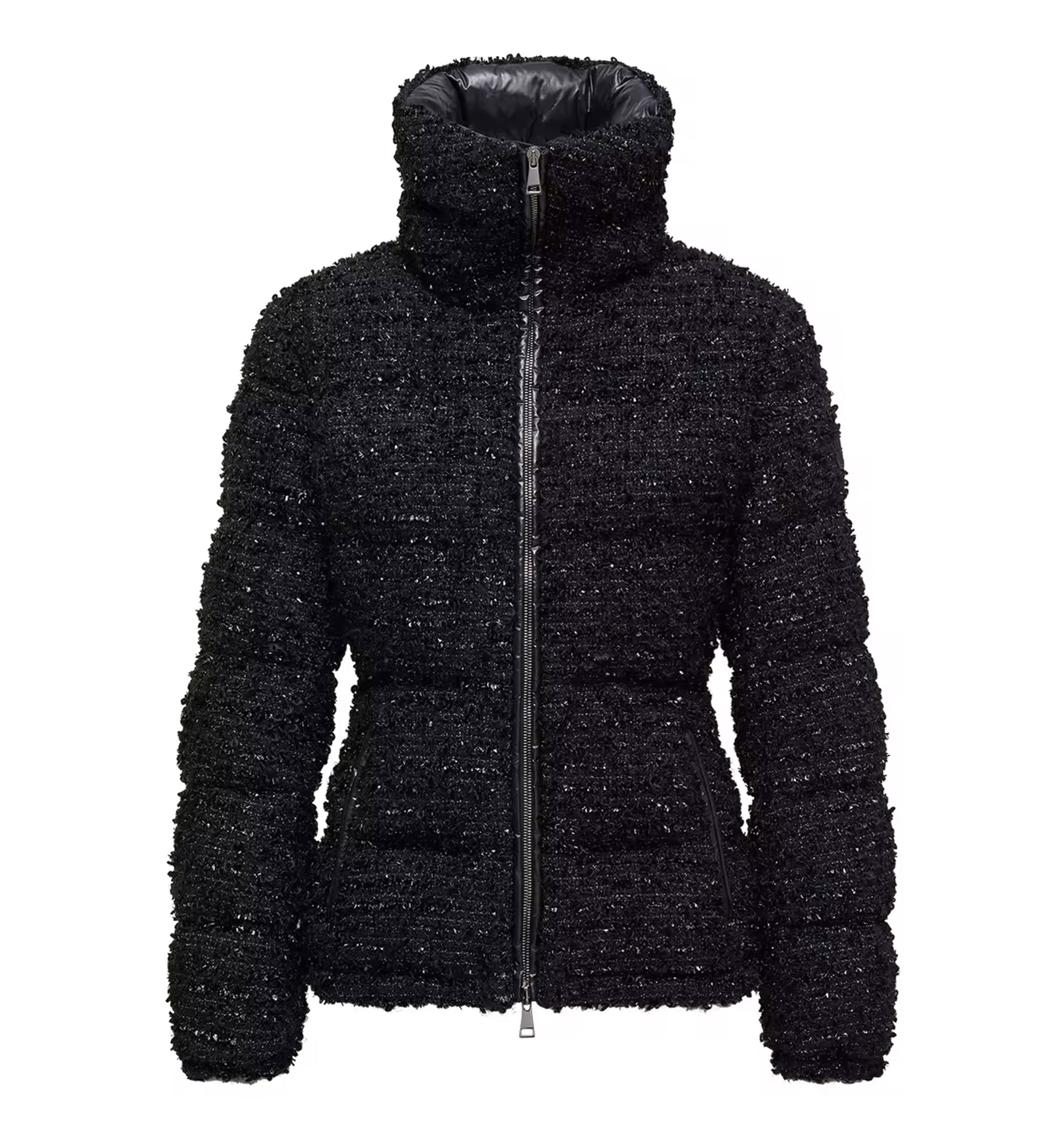 Urbel Tweed Short Down Jacket