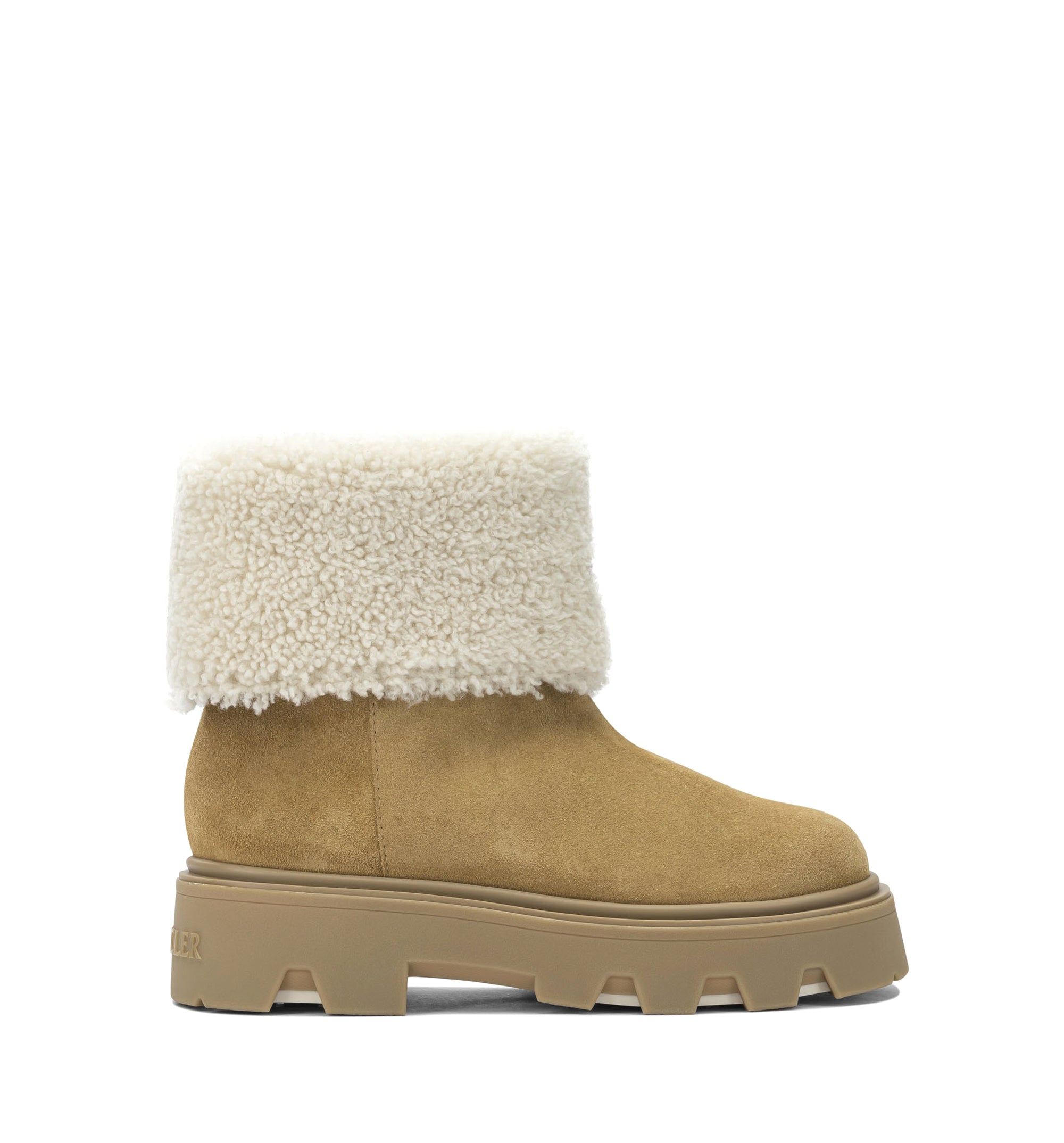 Aurea Mid Suede & Shearling Boots