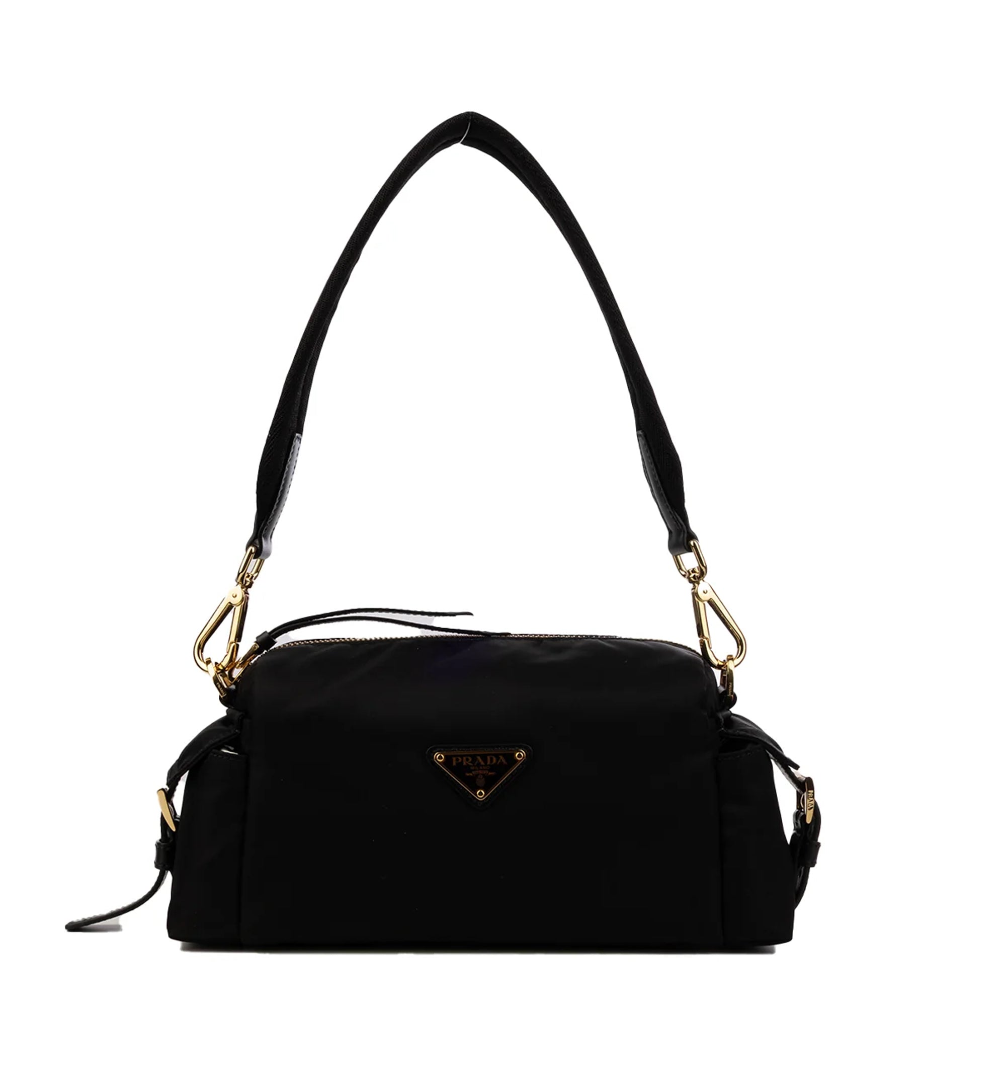 Prada Explore small Re-Nylon and leather shoulder bag