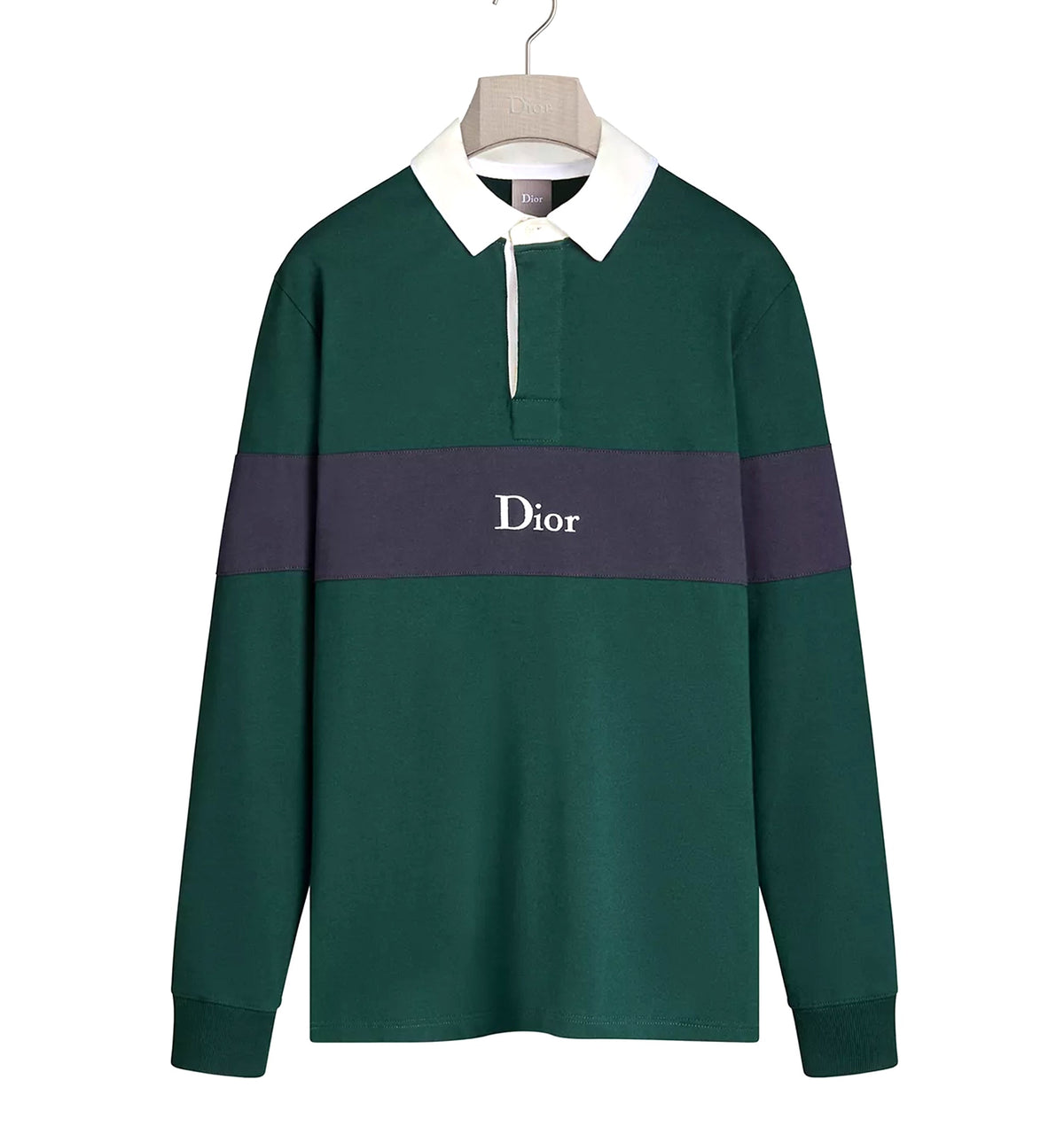 Long-Sleeved Polo Shirt, Relaxed Fit