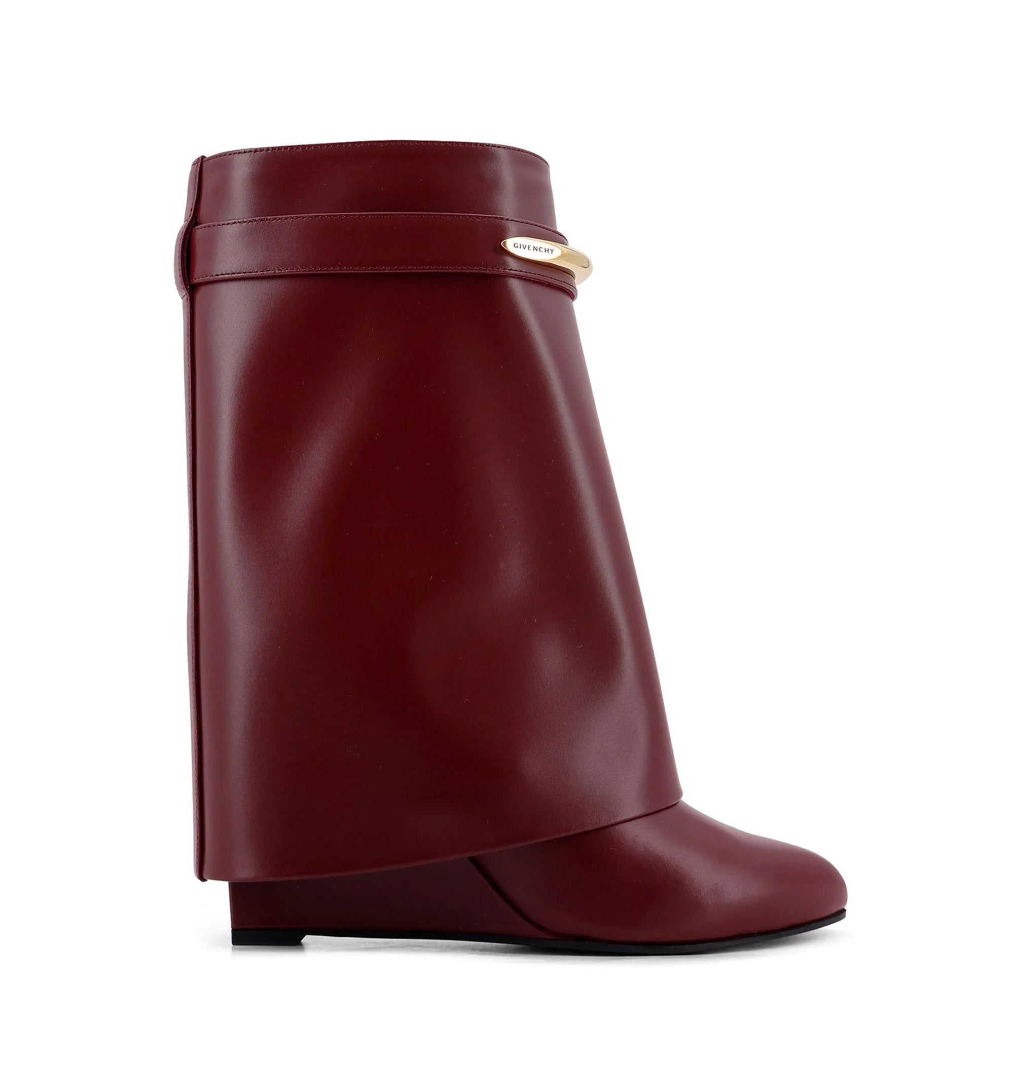 Shark Pinch Ankle Boots In Leather