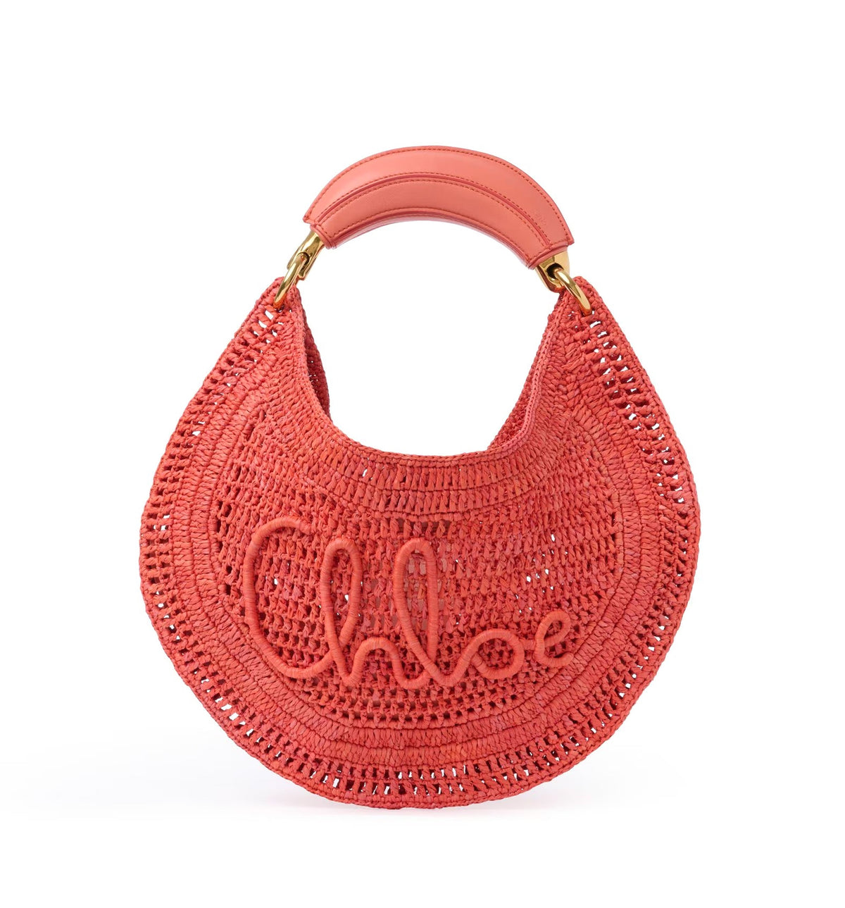 Summer Banana hobo bag in raffia