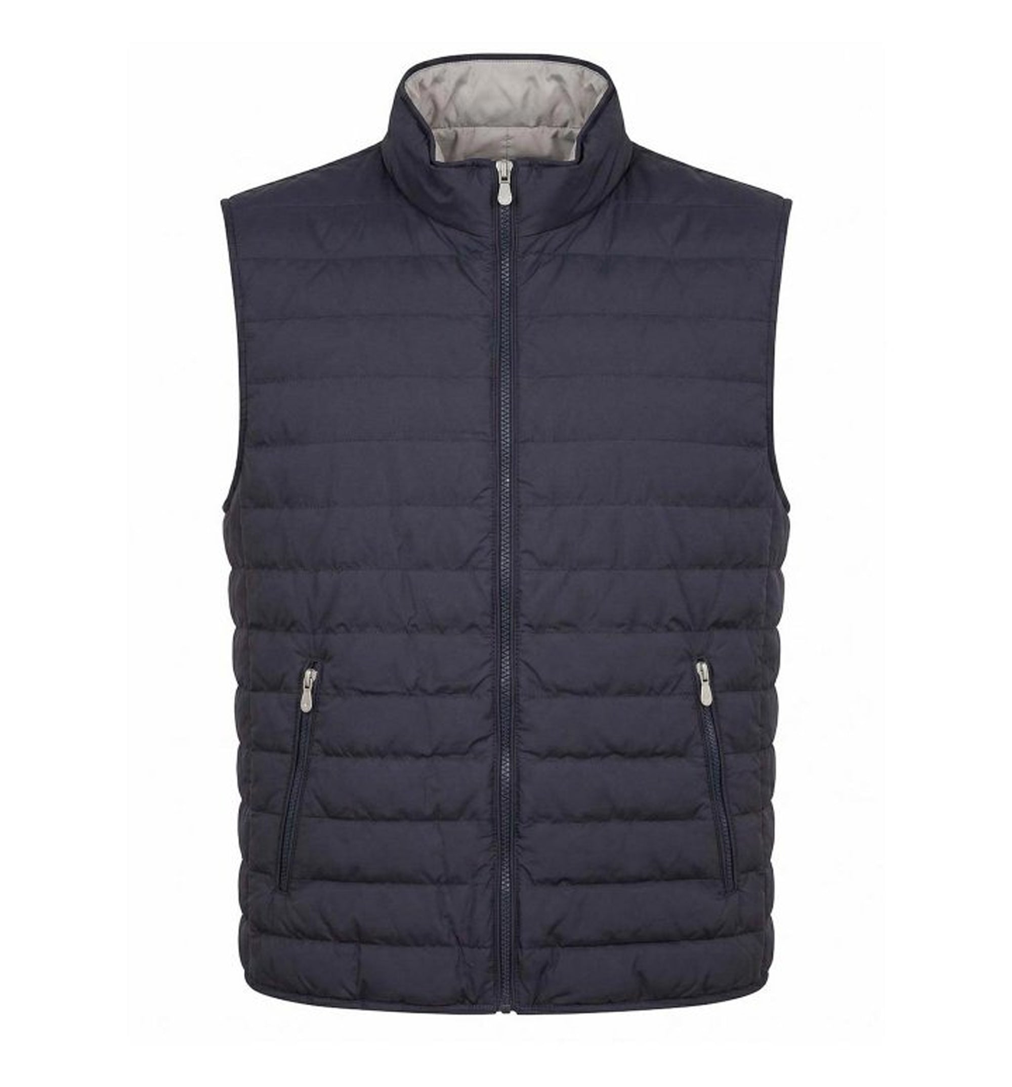Lightweight techno fabric down vest