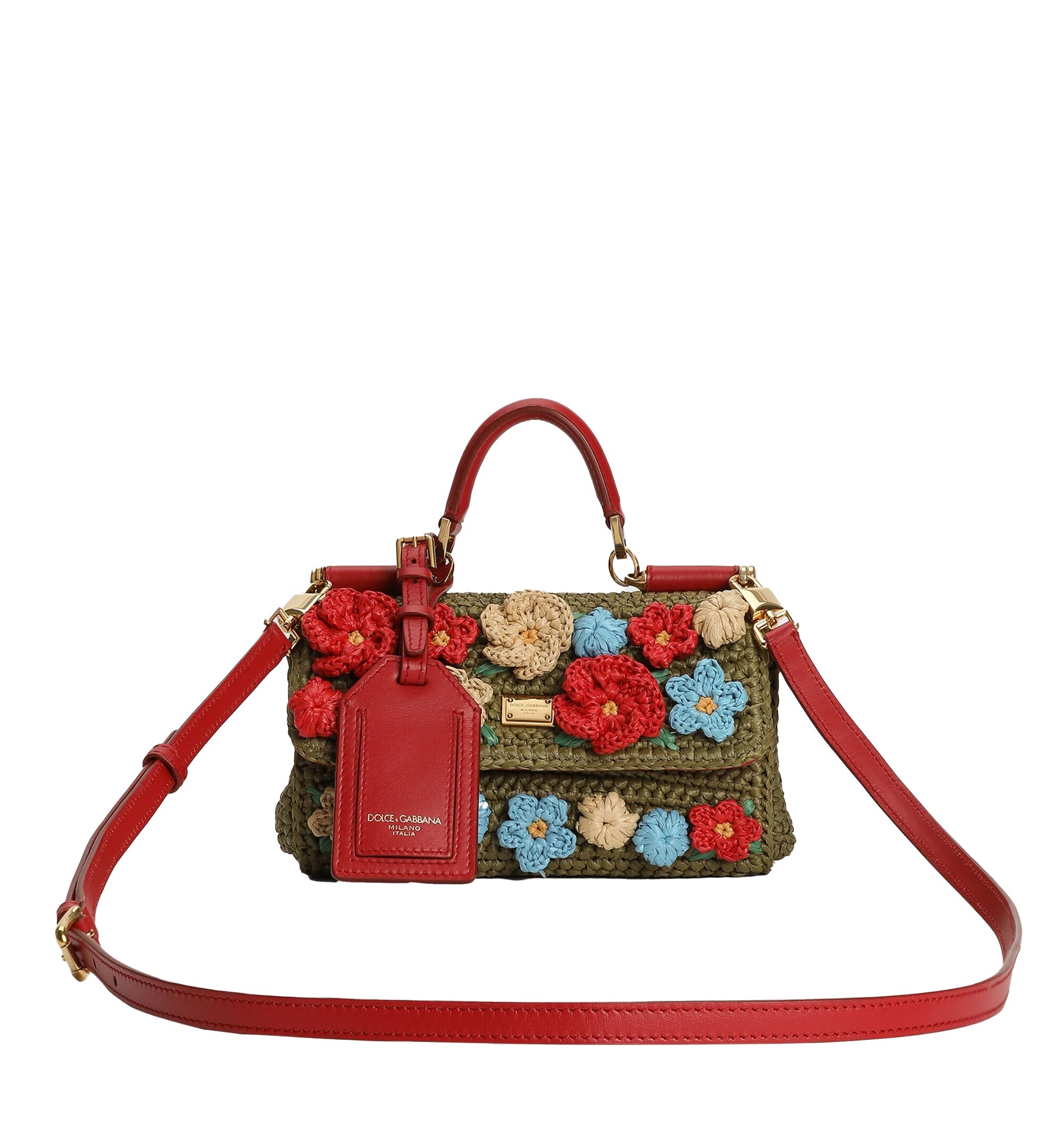 My Sicily Raffia Crochet Handbag