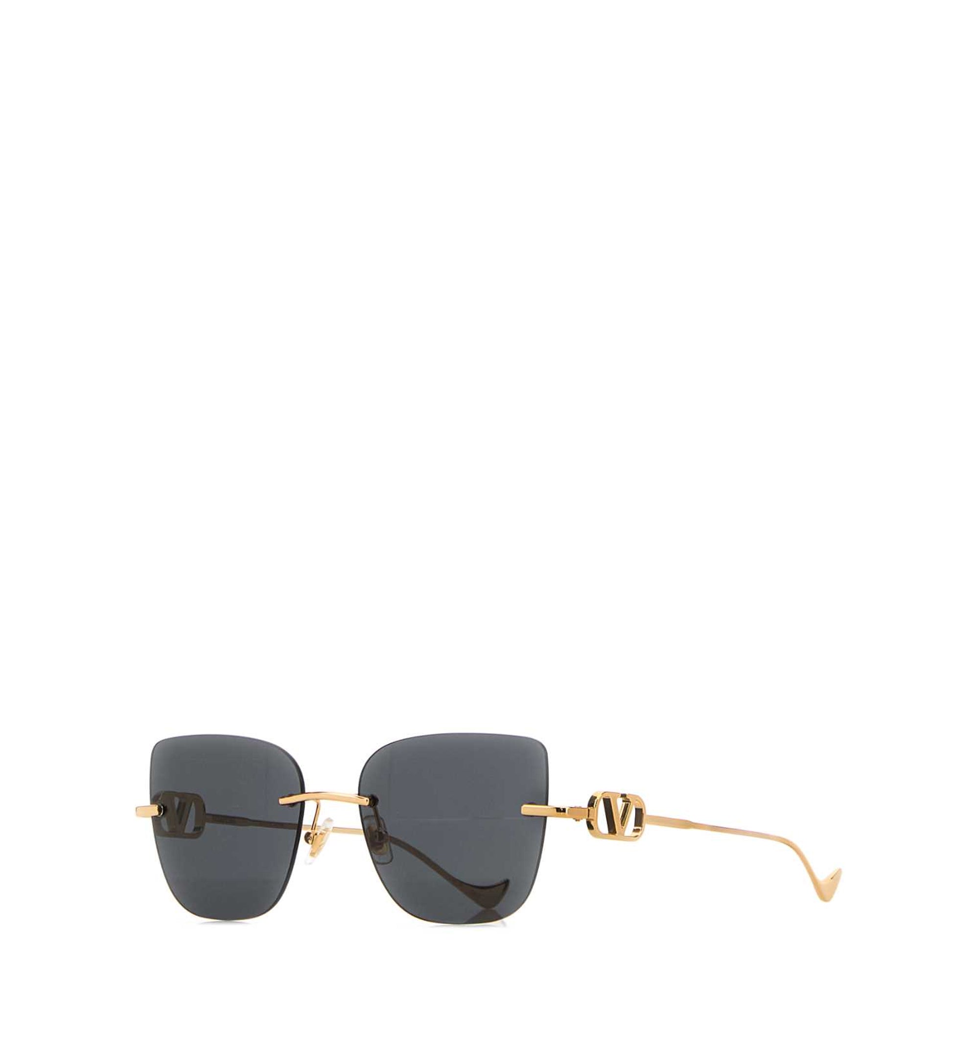 VLogo Signature Metal Sunglasses
