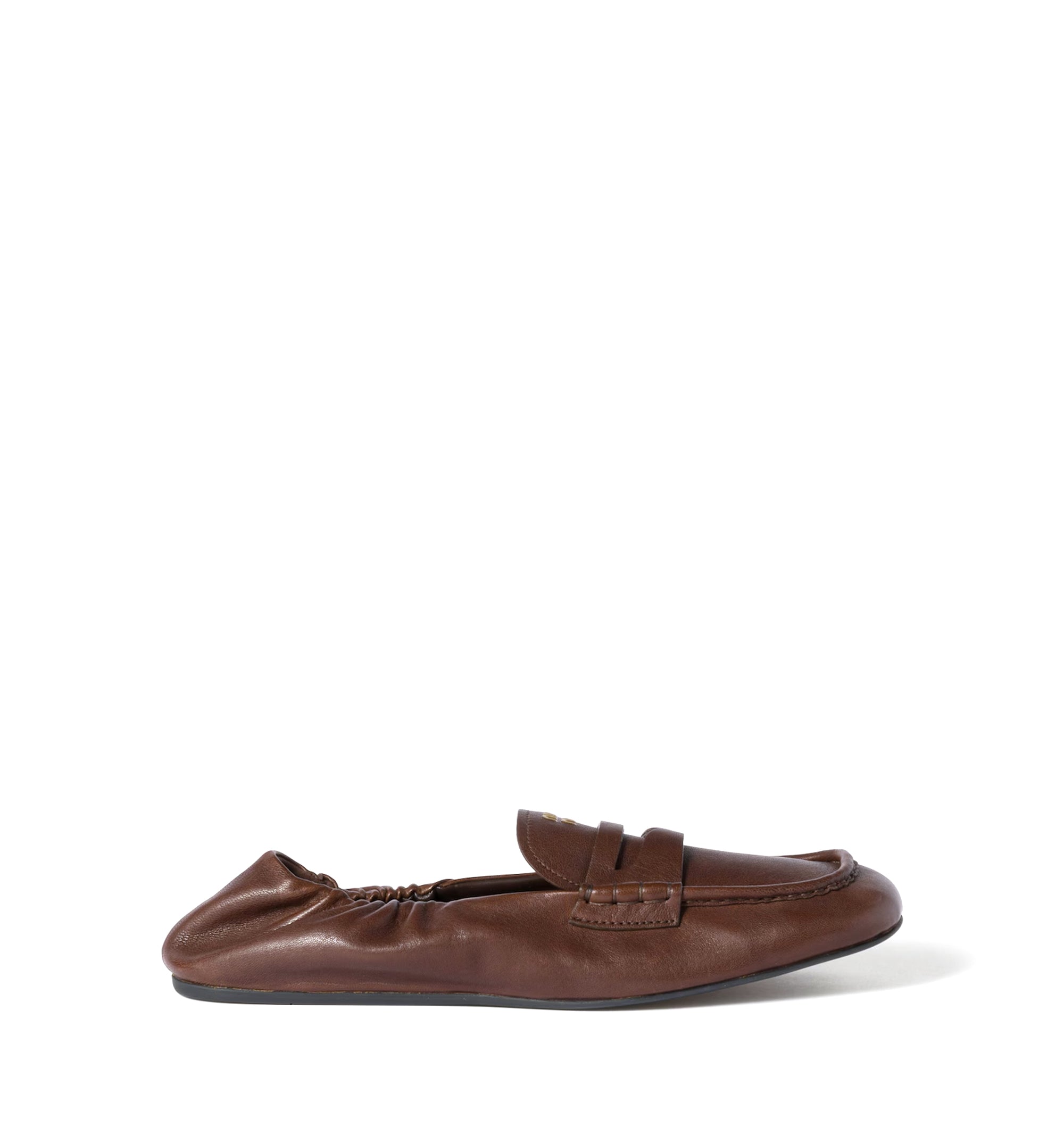 Ruches Nappa Leather Loafers