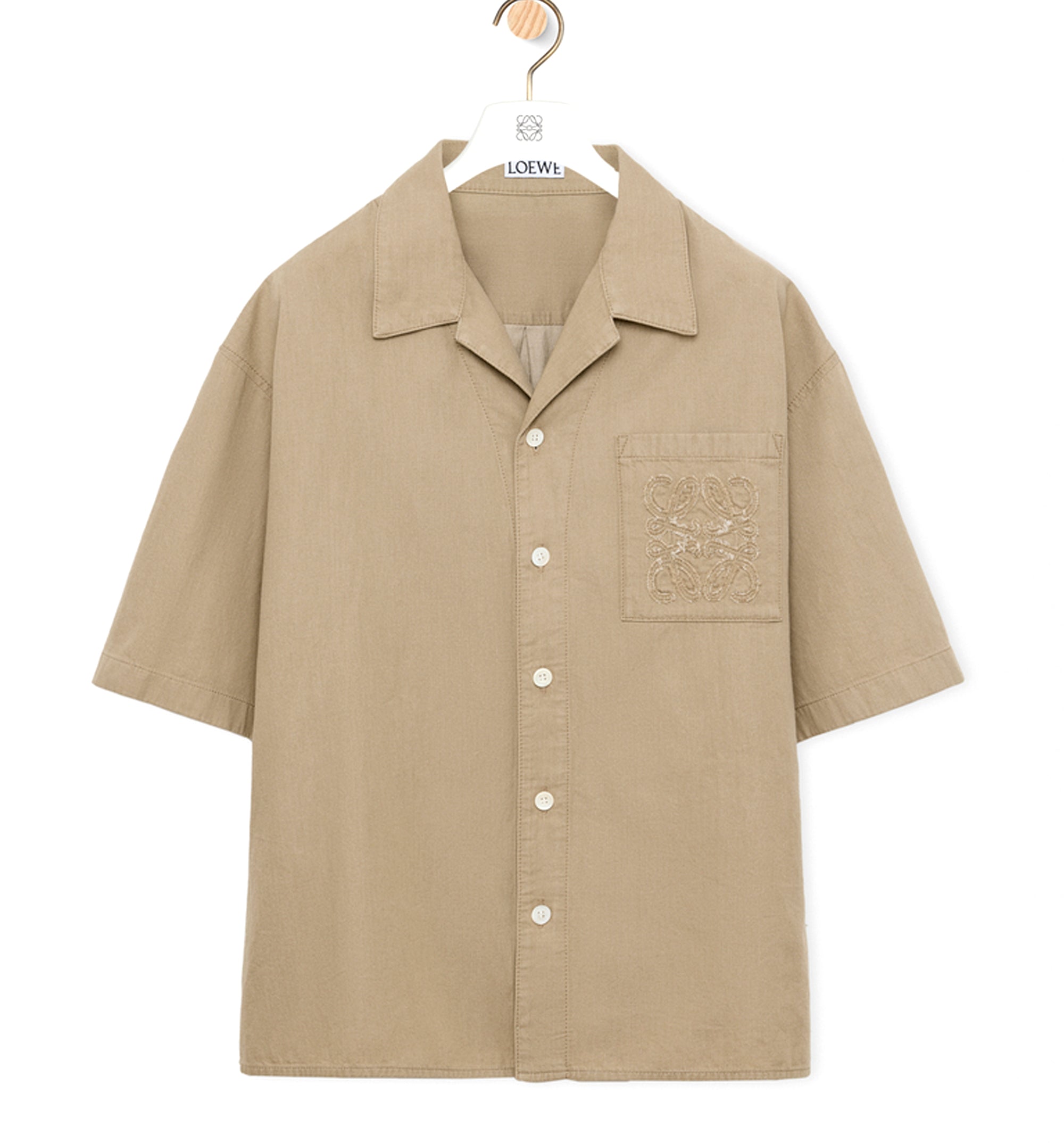 Short sleeve shirt in cotton