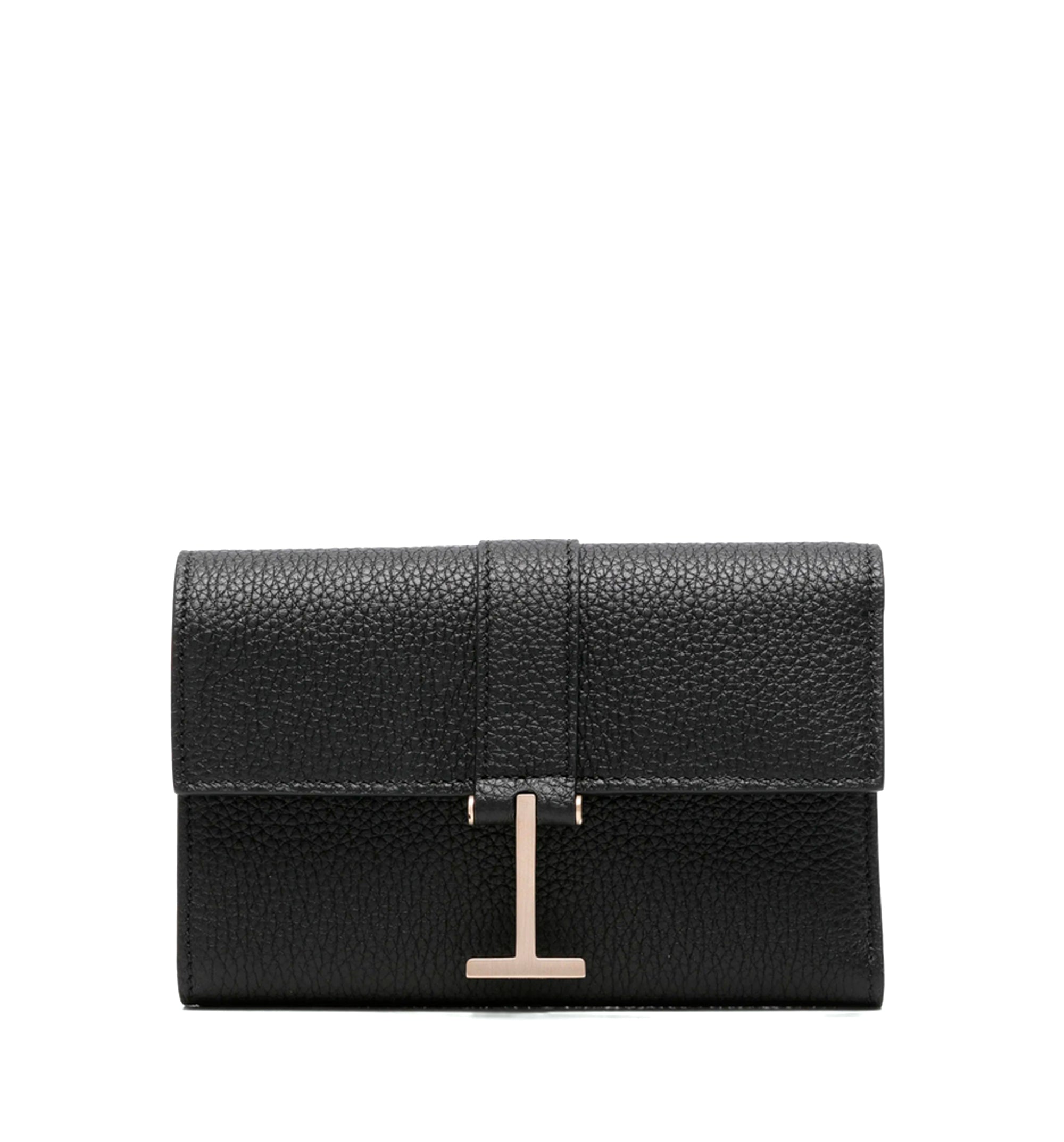 Grain Leather Kara Compact Wallet