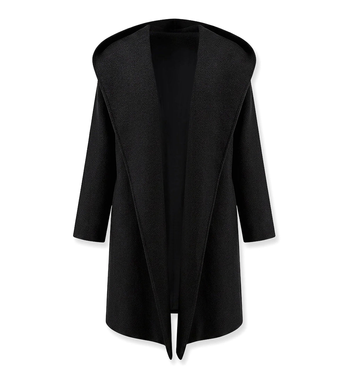 Wool Hoodie Coat