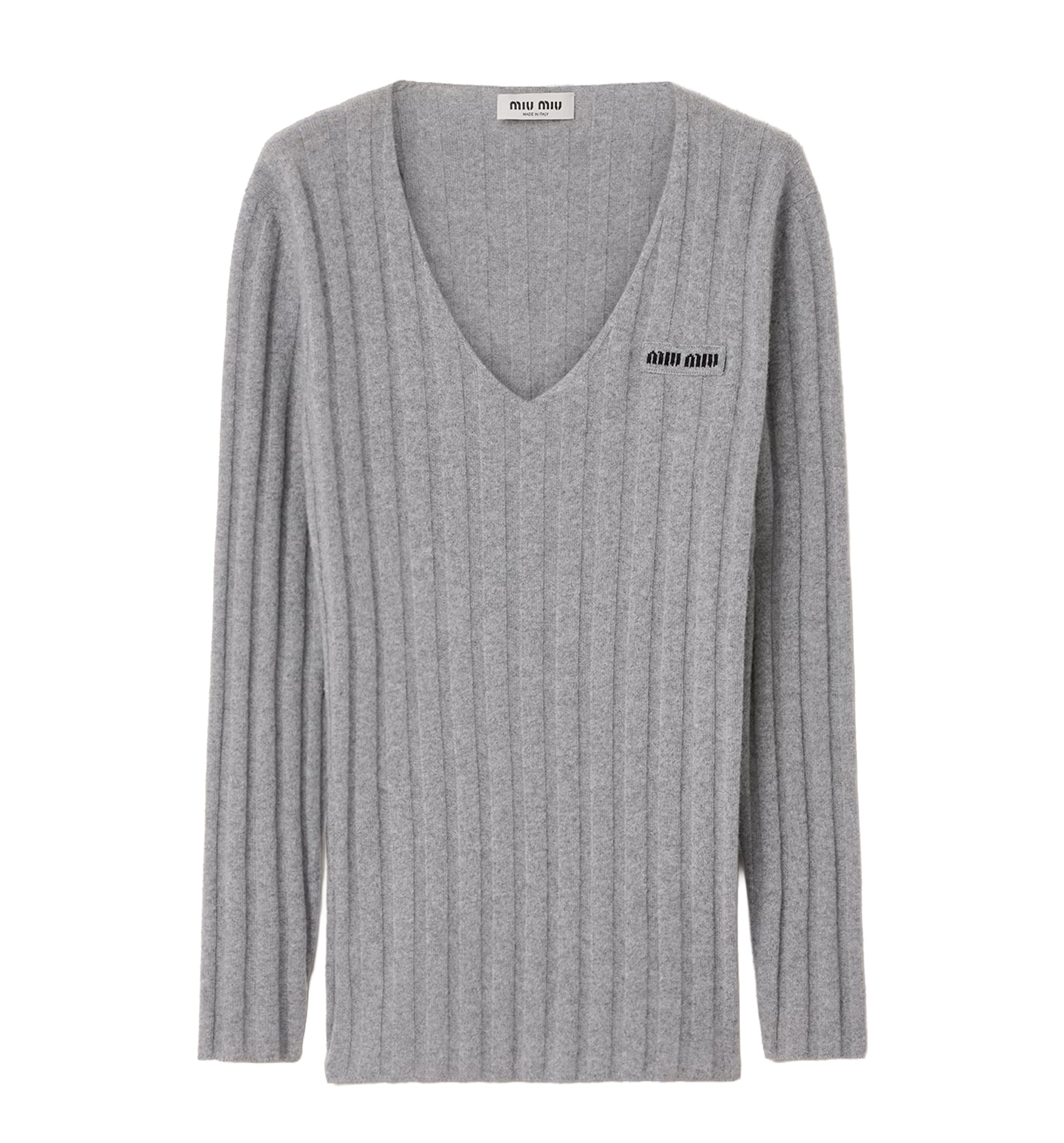 Wool And Cashmere V-Neck Sweater