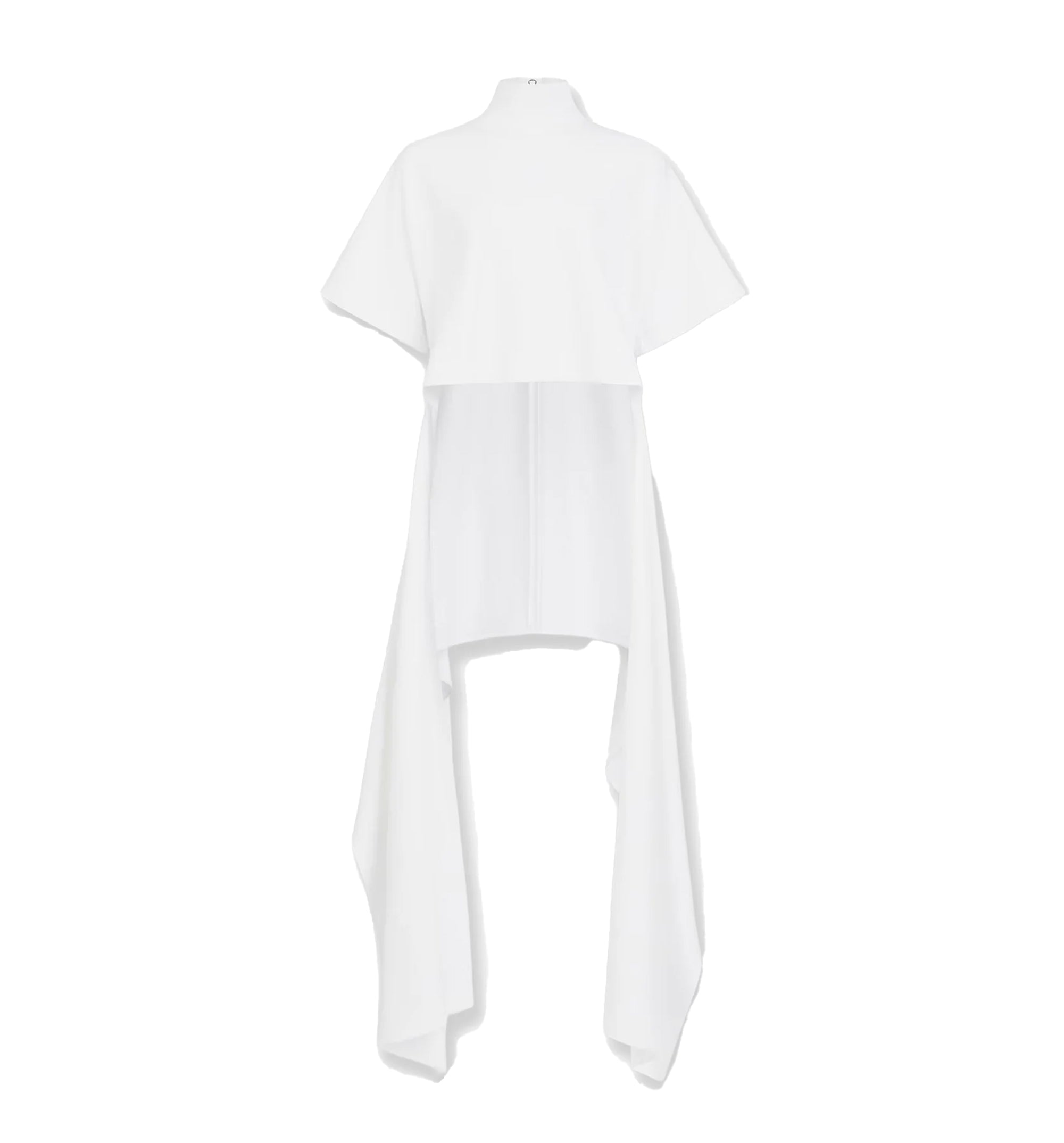 Asym cotton blend t-shirt