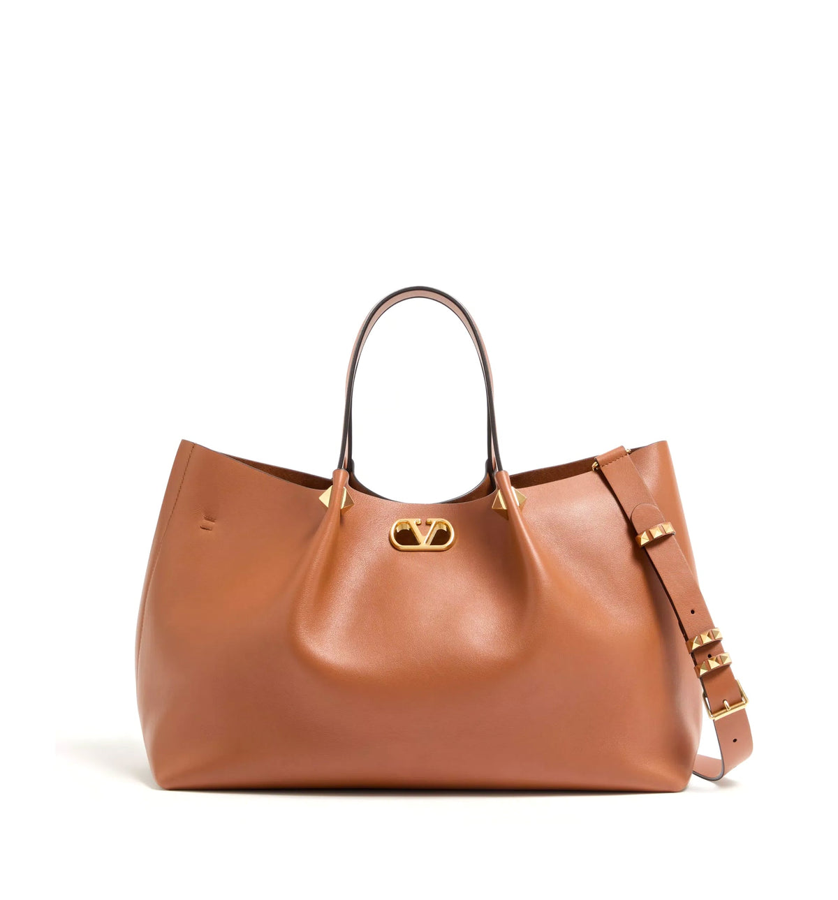 Large Soft Leather Shopping Bag