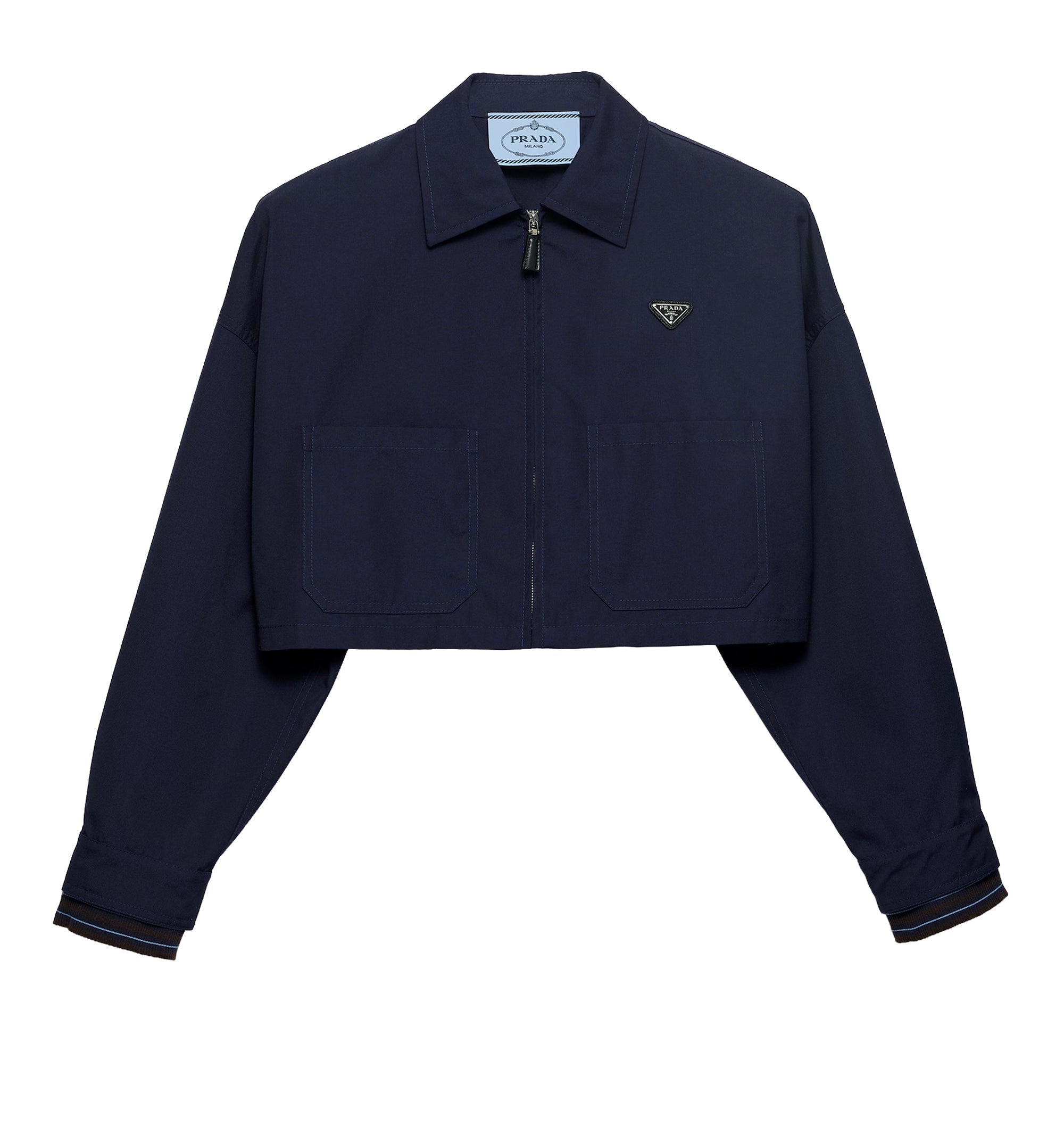 Poplin Blouson Jacket