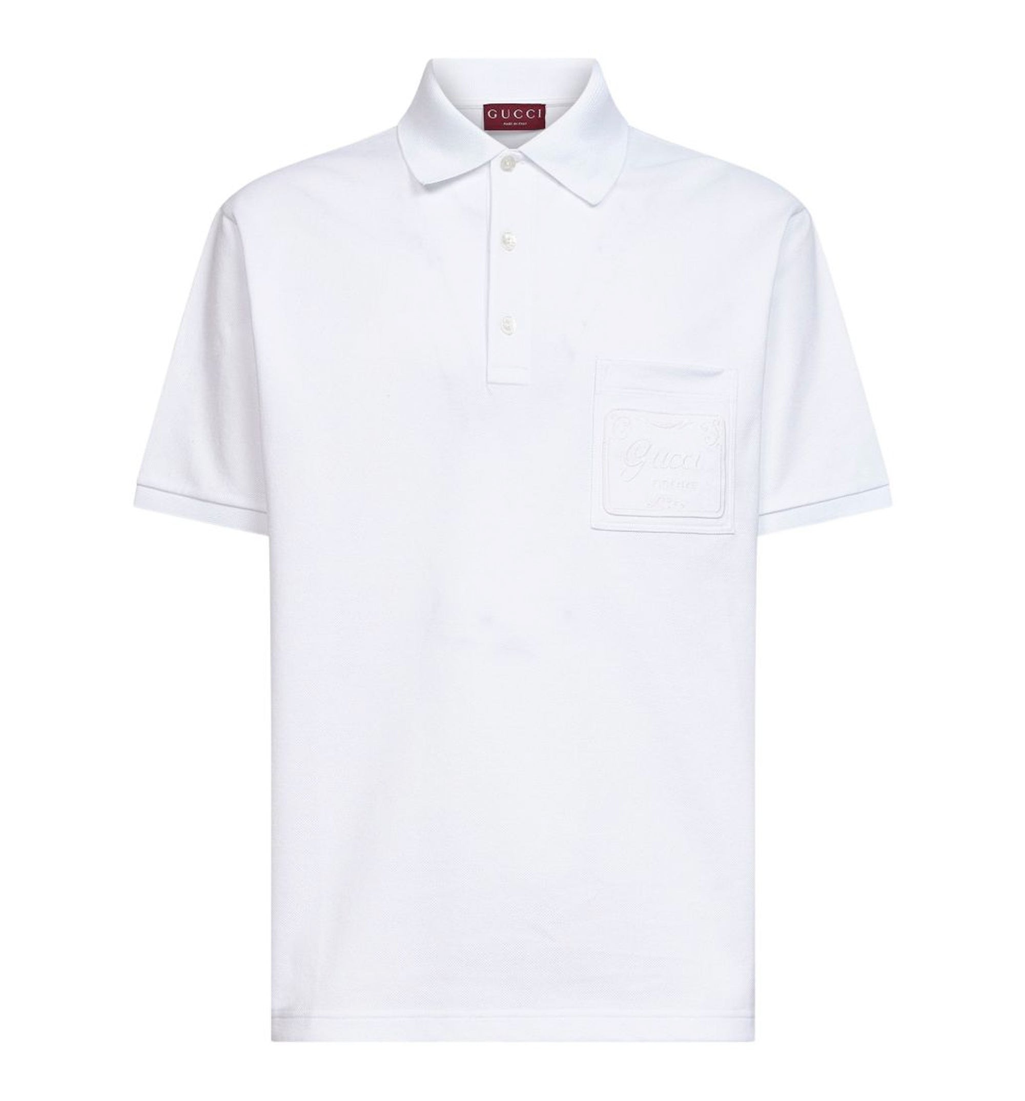 Cotton Piquet Polo Shirt With Embroidery