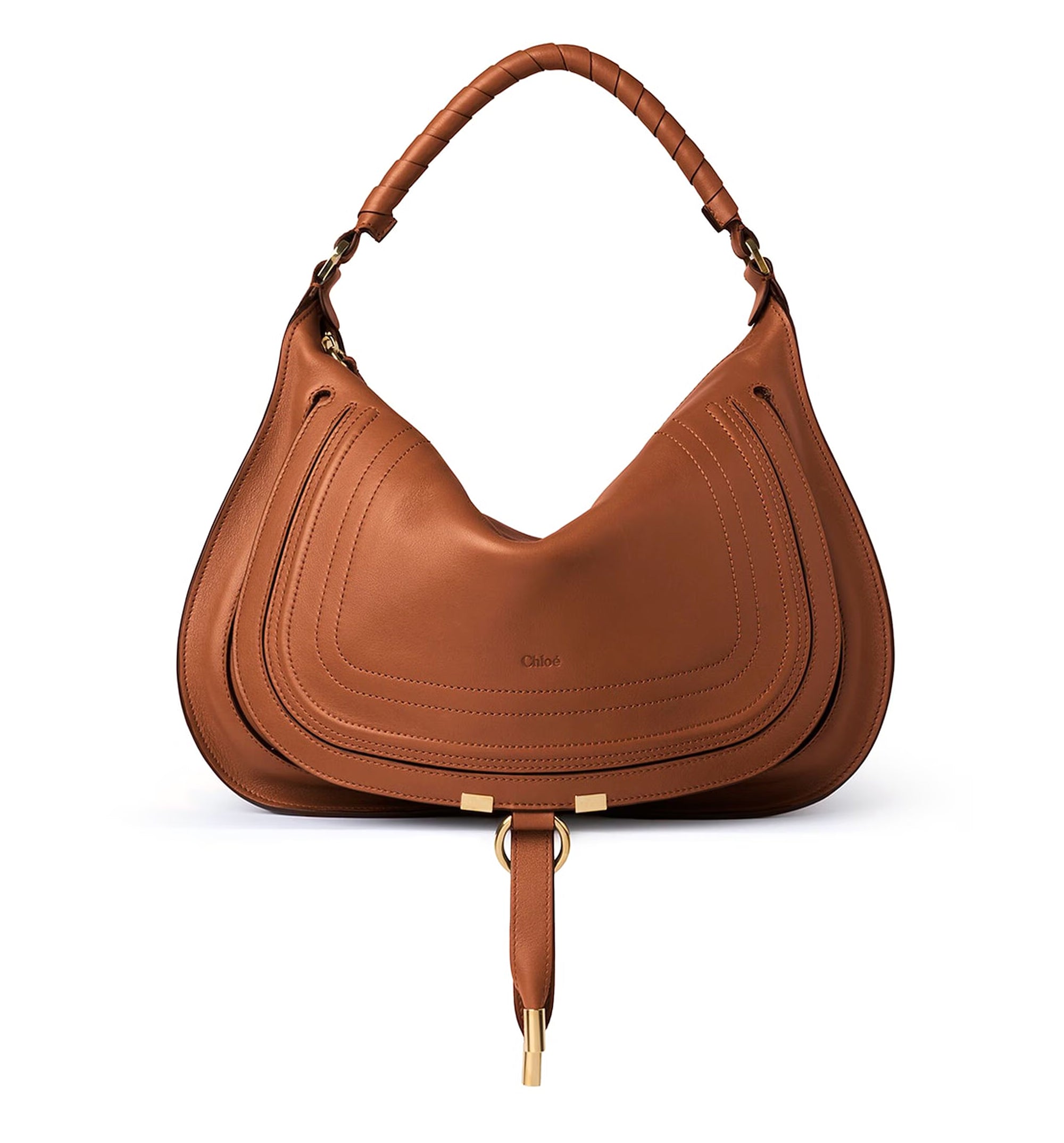 Marcie shoulder bag in soft leather