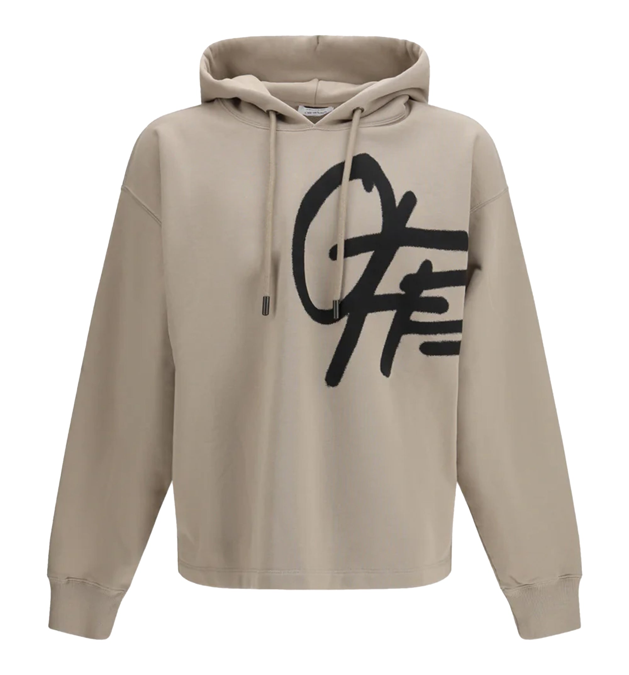 Spray Logo Loose Hoodie