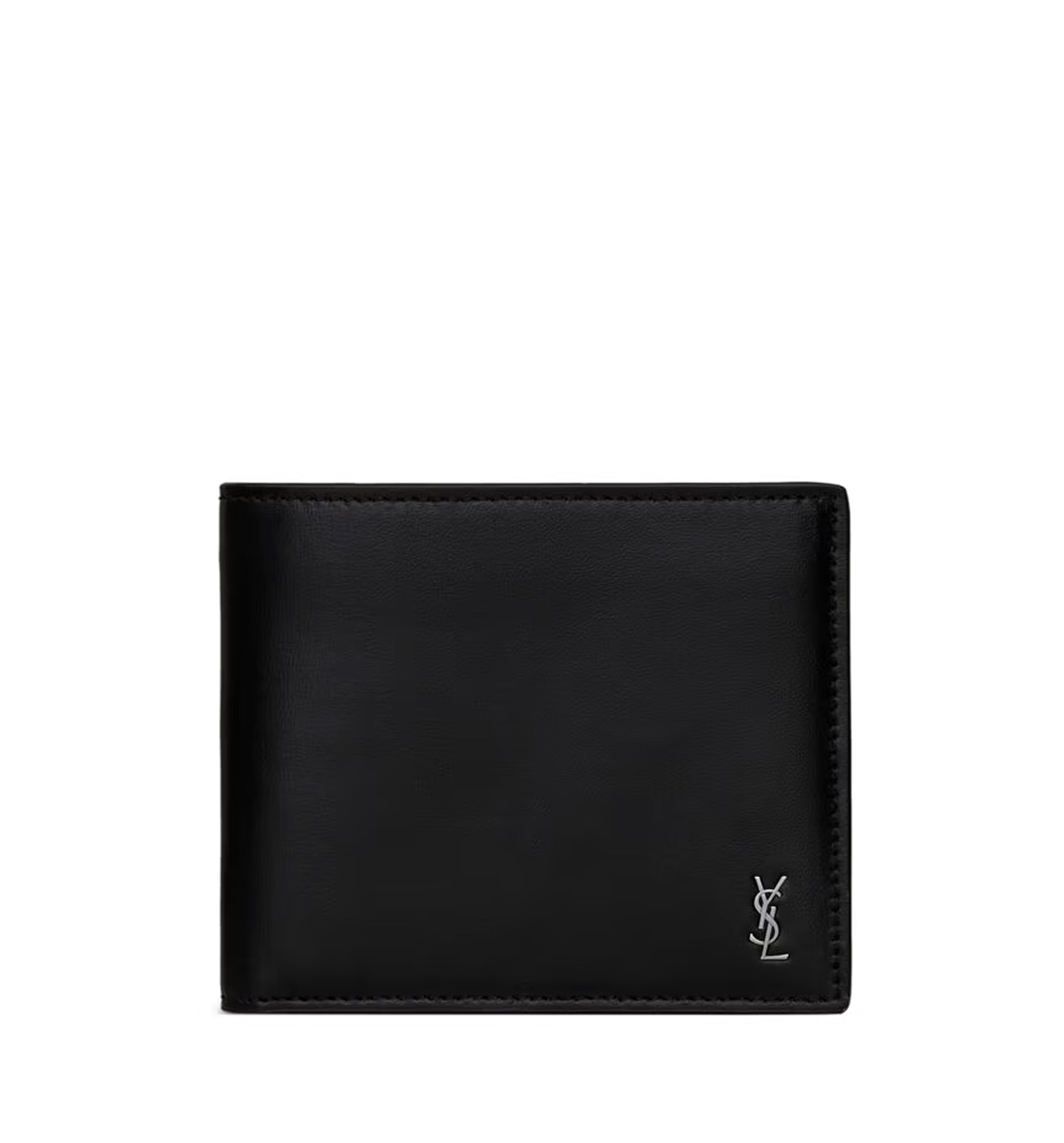 Tiny Cassandre East/West Wallet In Matte Leather