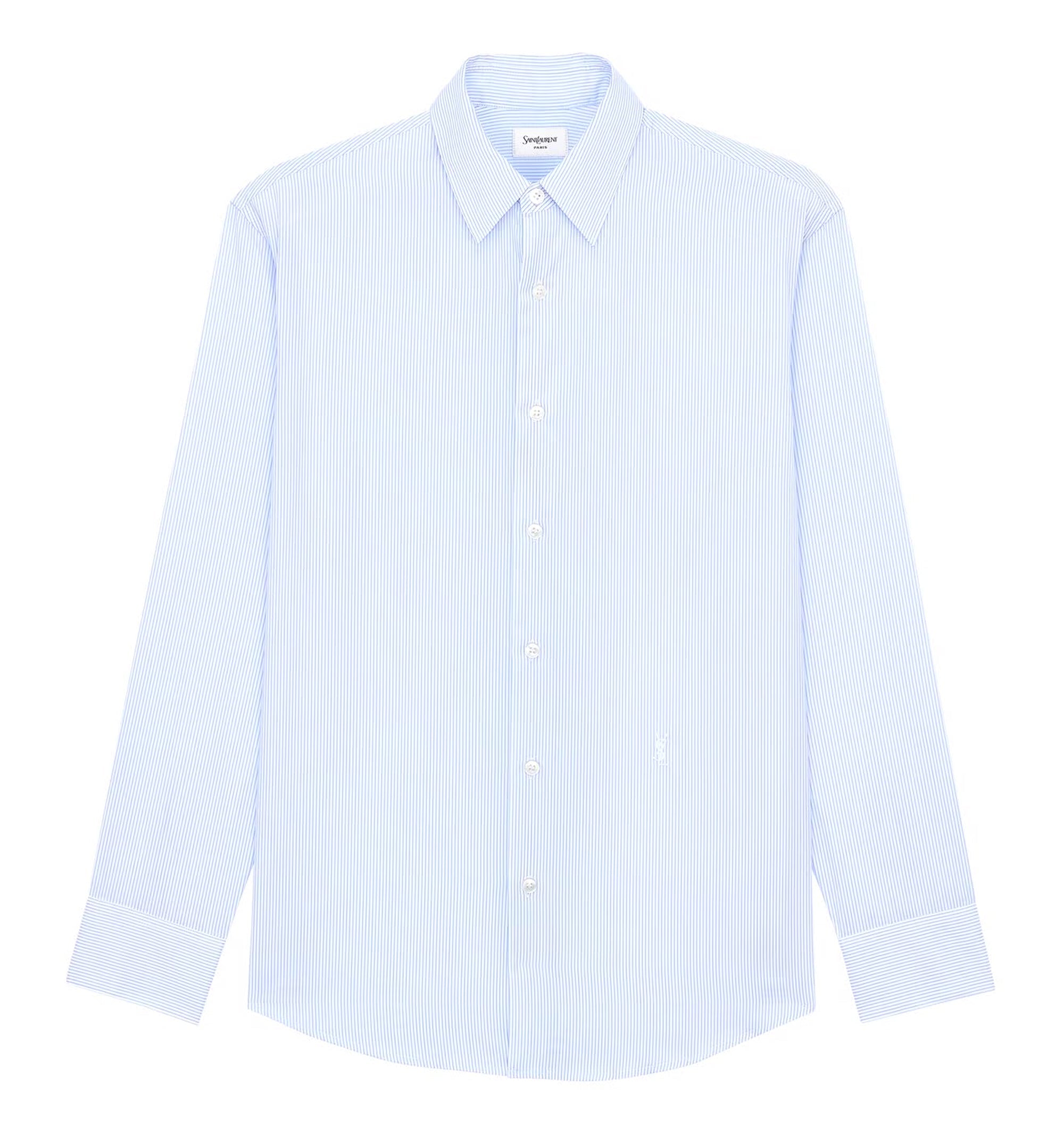 Cassandre Shirt In Striped Cotton Poplin