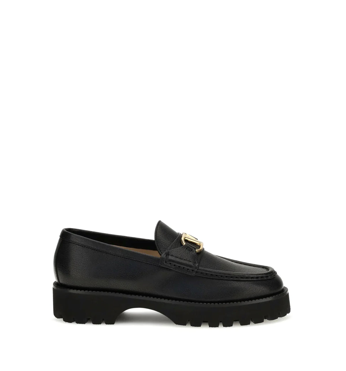 VLogo Signature leather Loafers