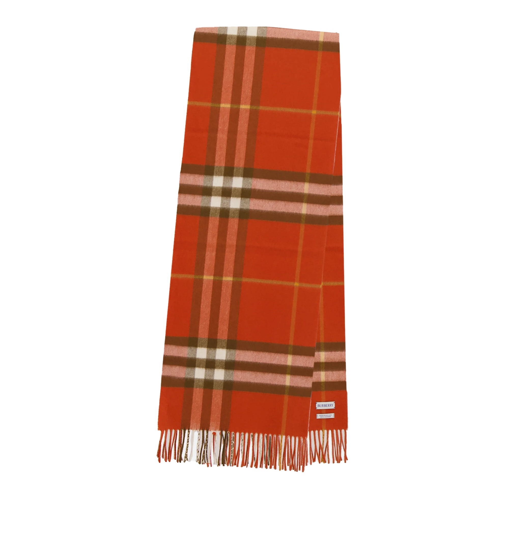 Cashmere Check Scarf