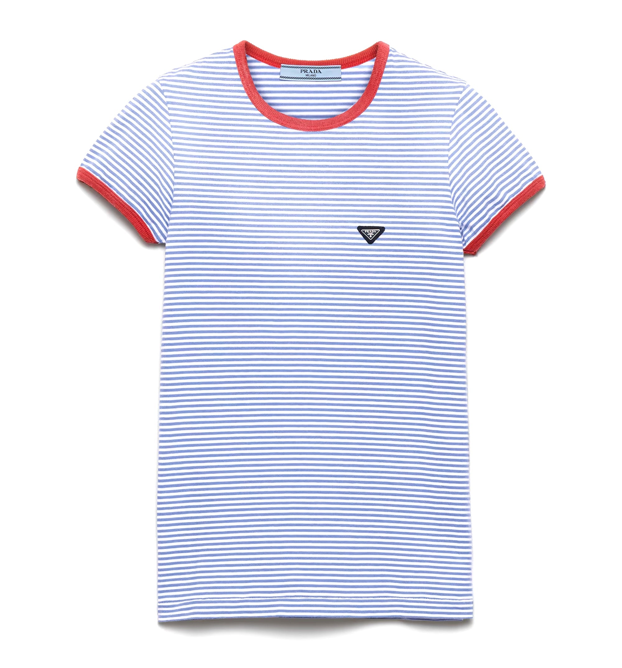 Striped jersey T-shirt