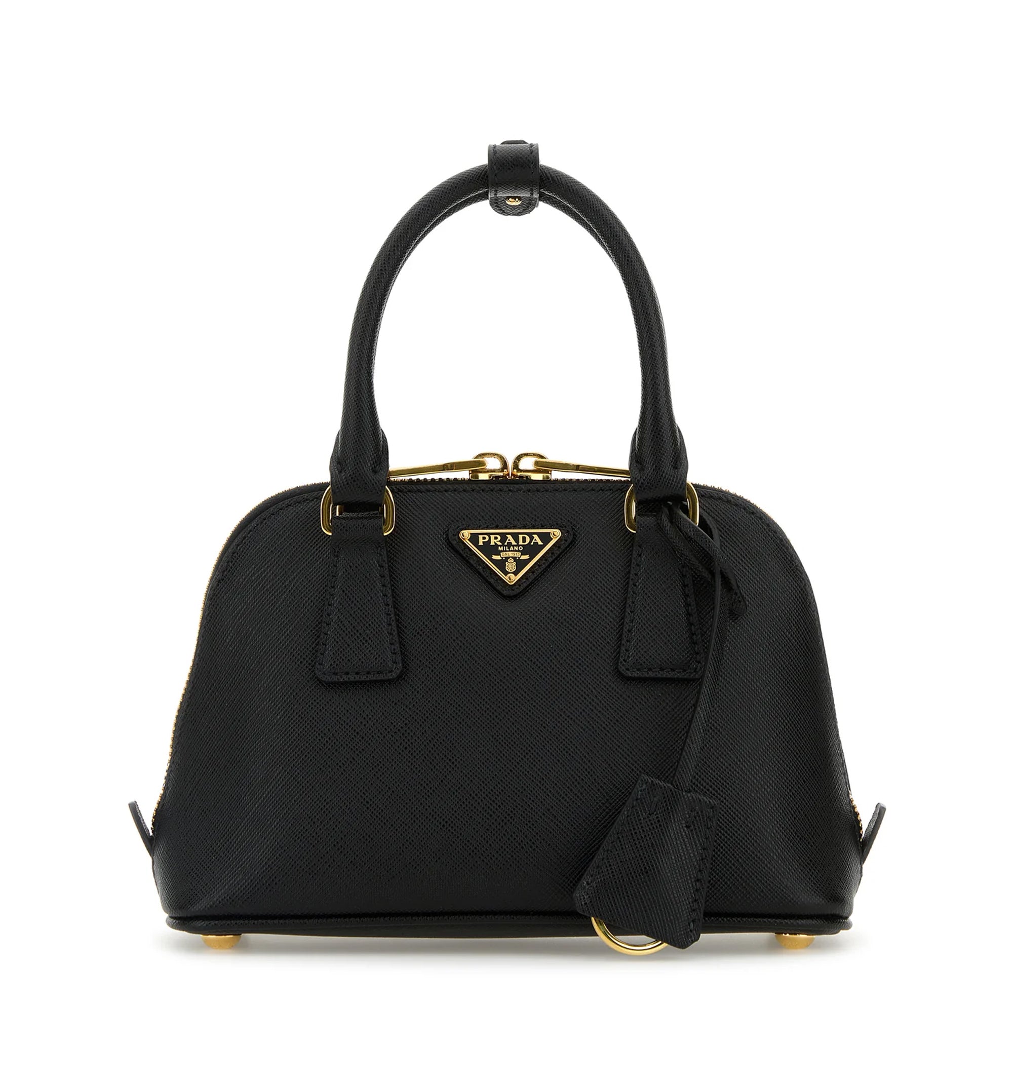 Trapeze Mini Bag in Saffiano Leather