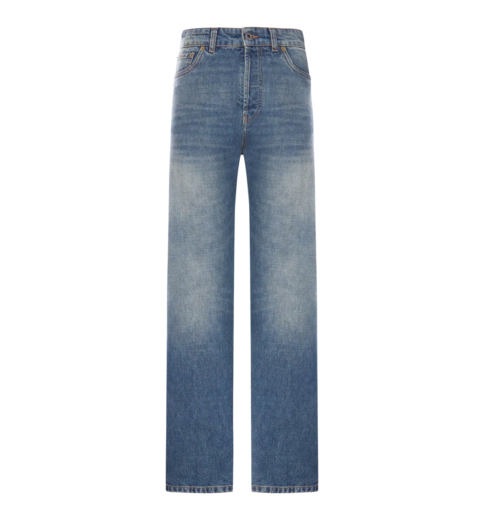 Five-pocket denim jeans