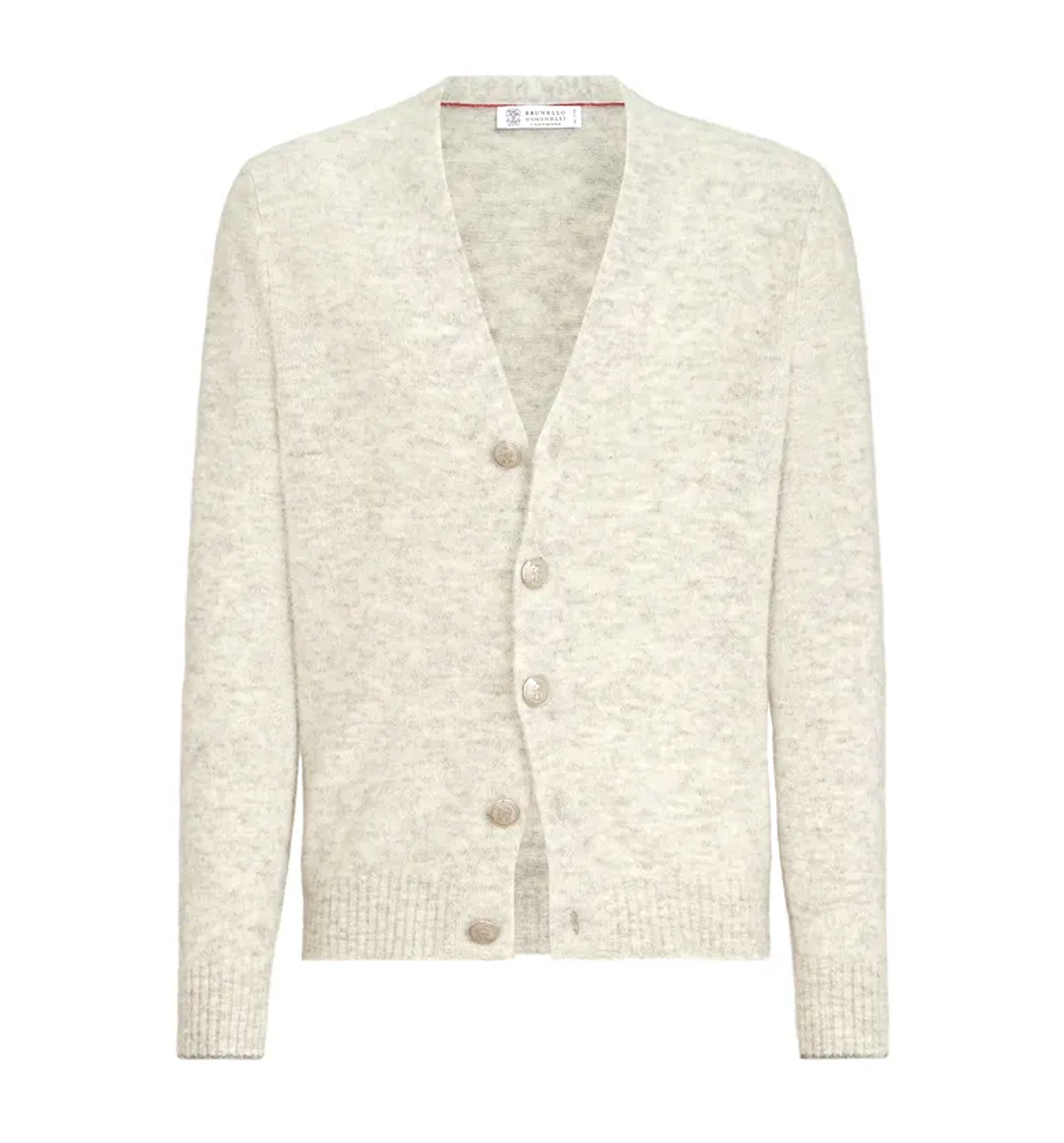 Alpaca, cashmere and wool cardigan