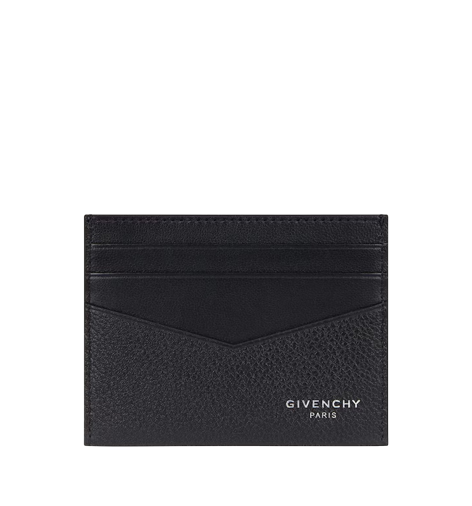 Card Holder In Grained Leather