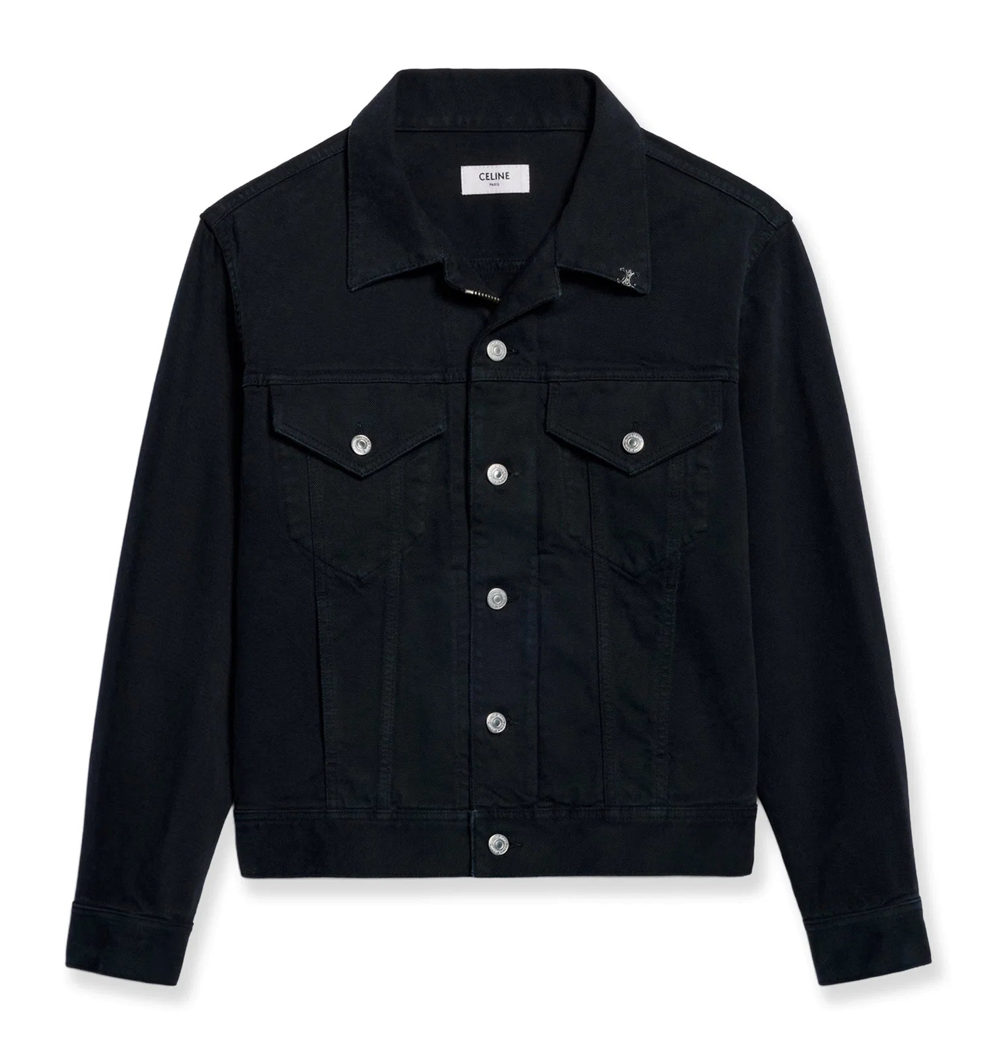 Trucker Jacket In Heavy Cotton Twill