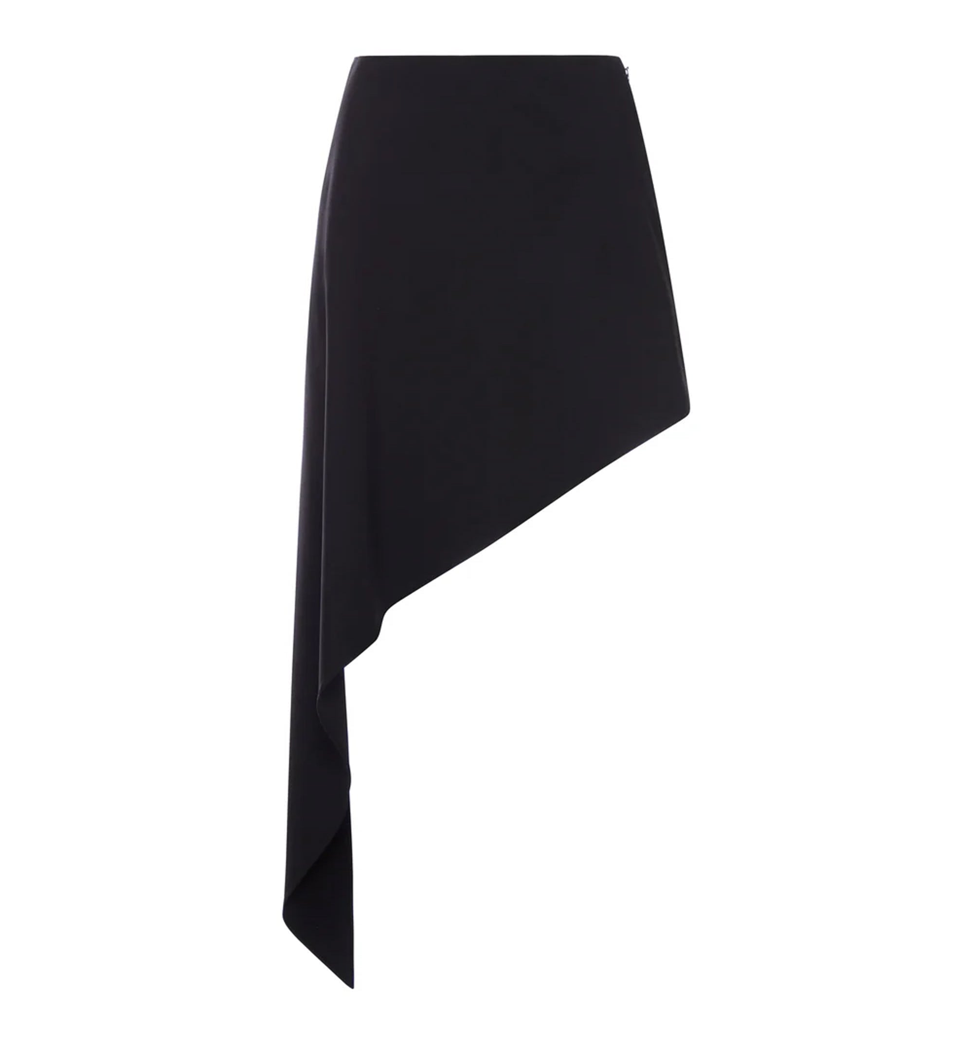 Asymmetric Pointed Skirt