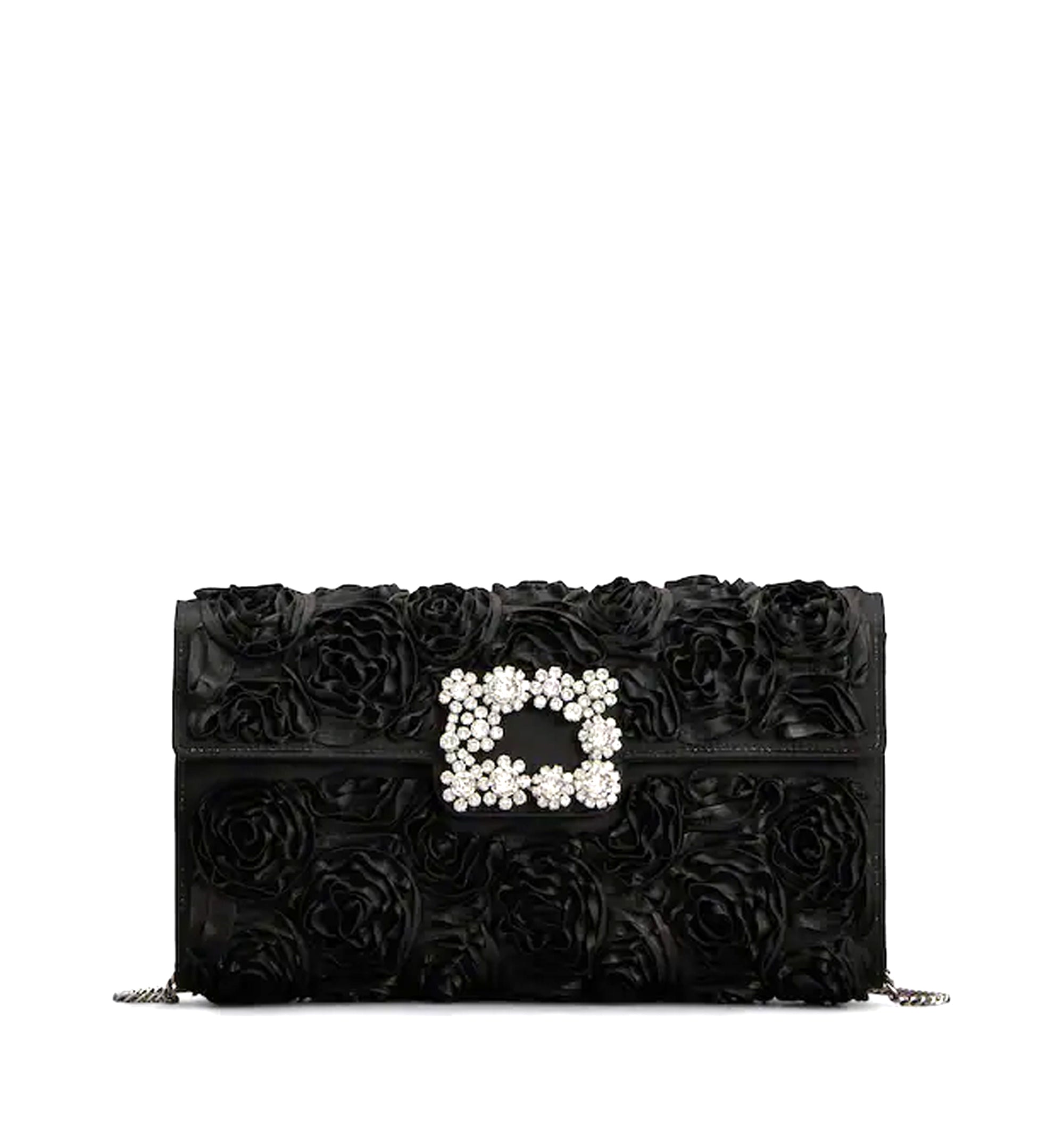 Efflorescence Clutch in Satin