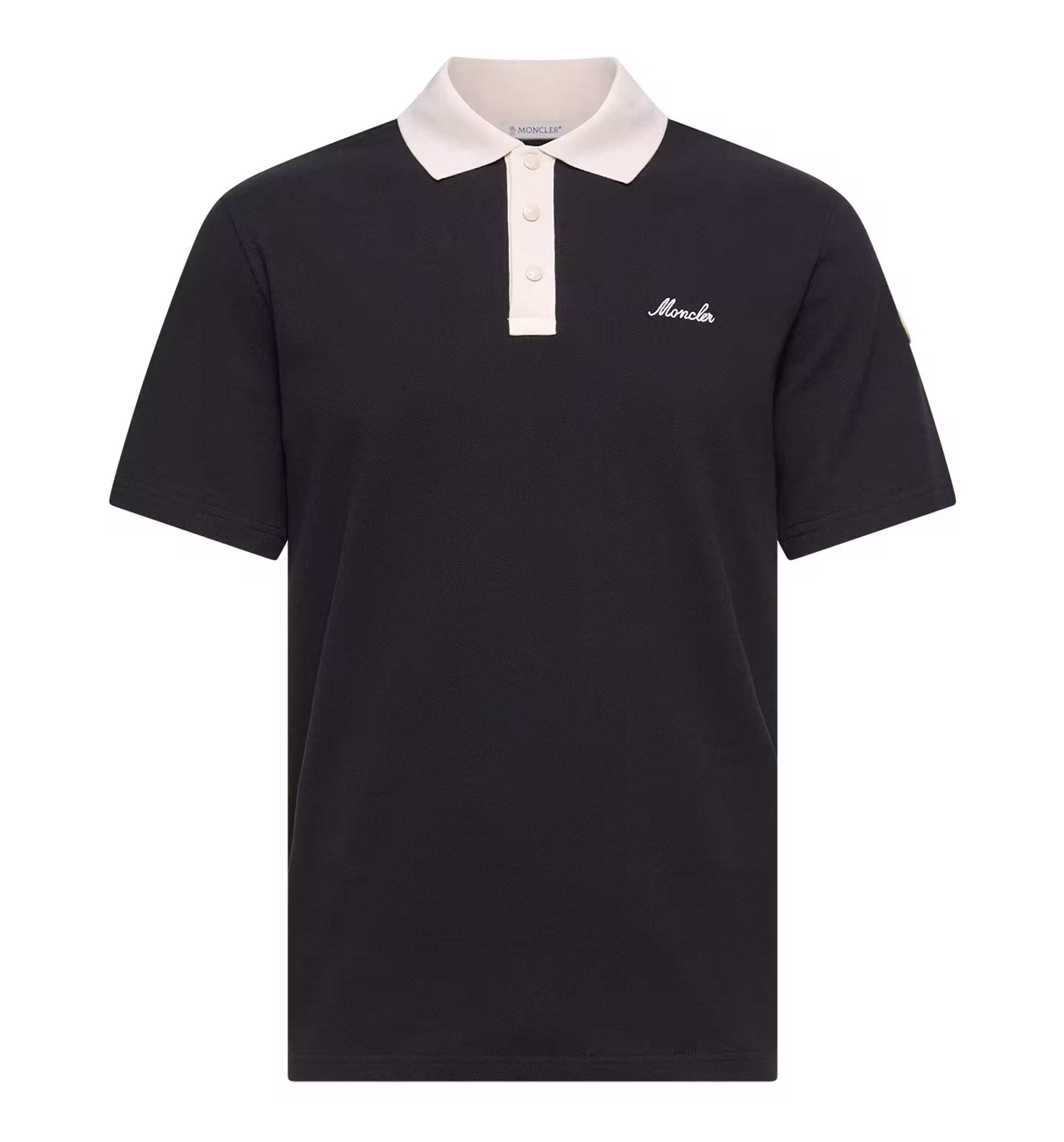 Embroidered Logo Cotton Piquet Polo Shirt