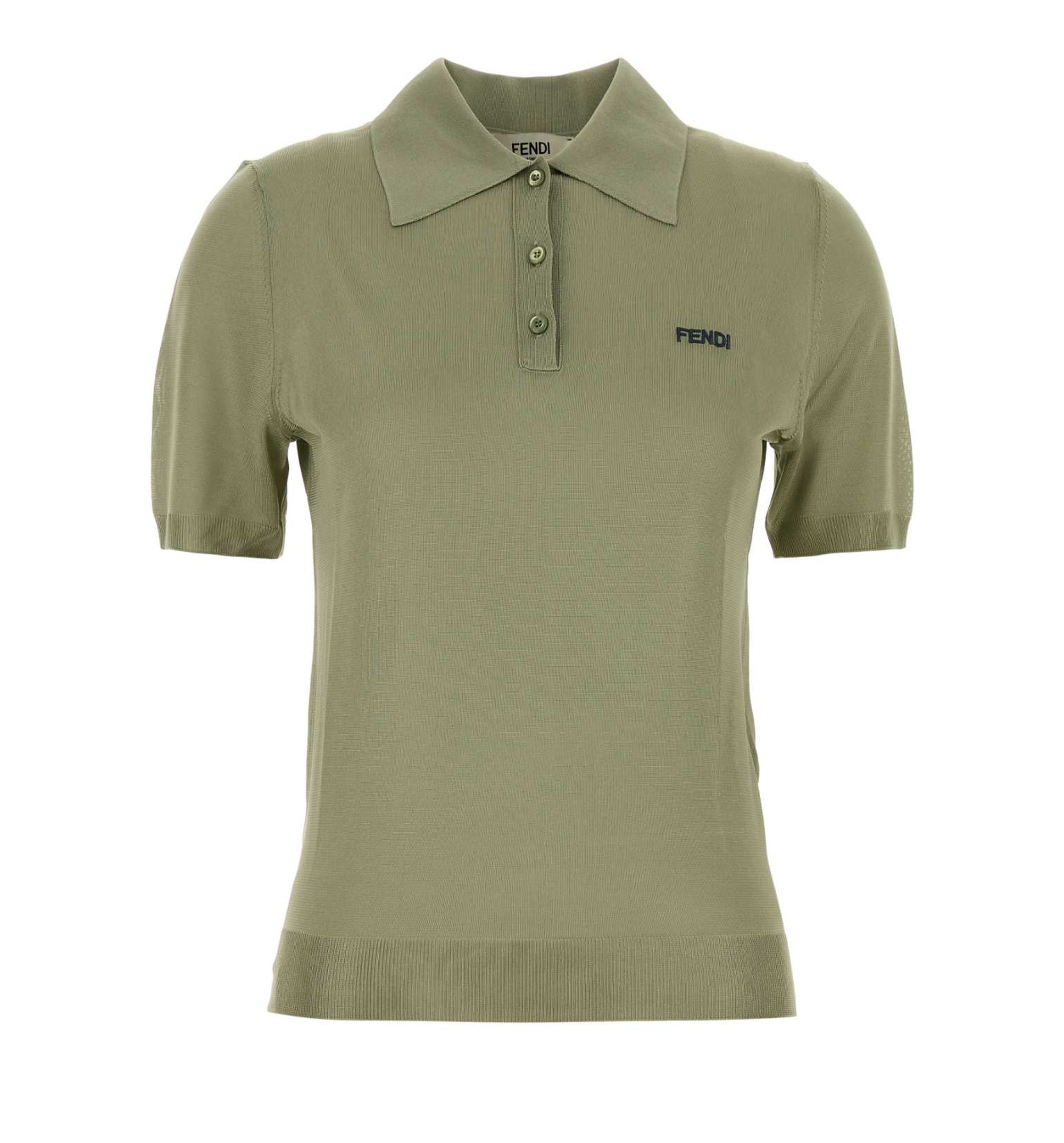 Button-Up Polo Shirt