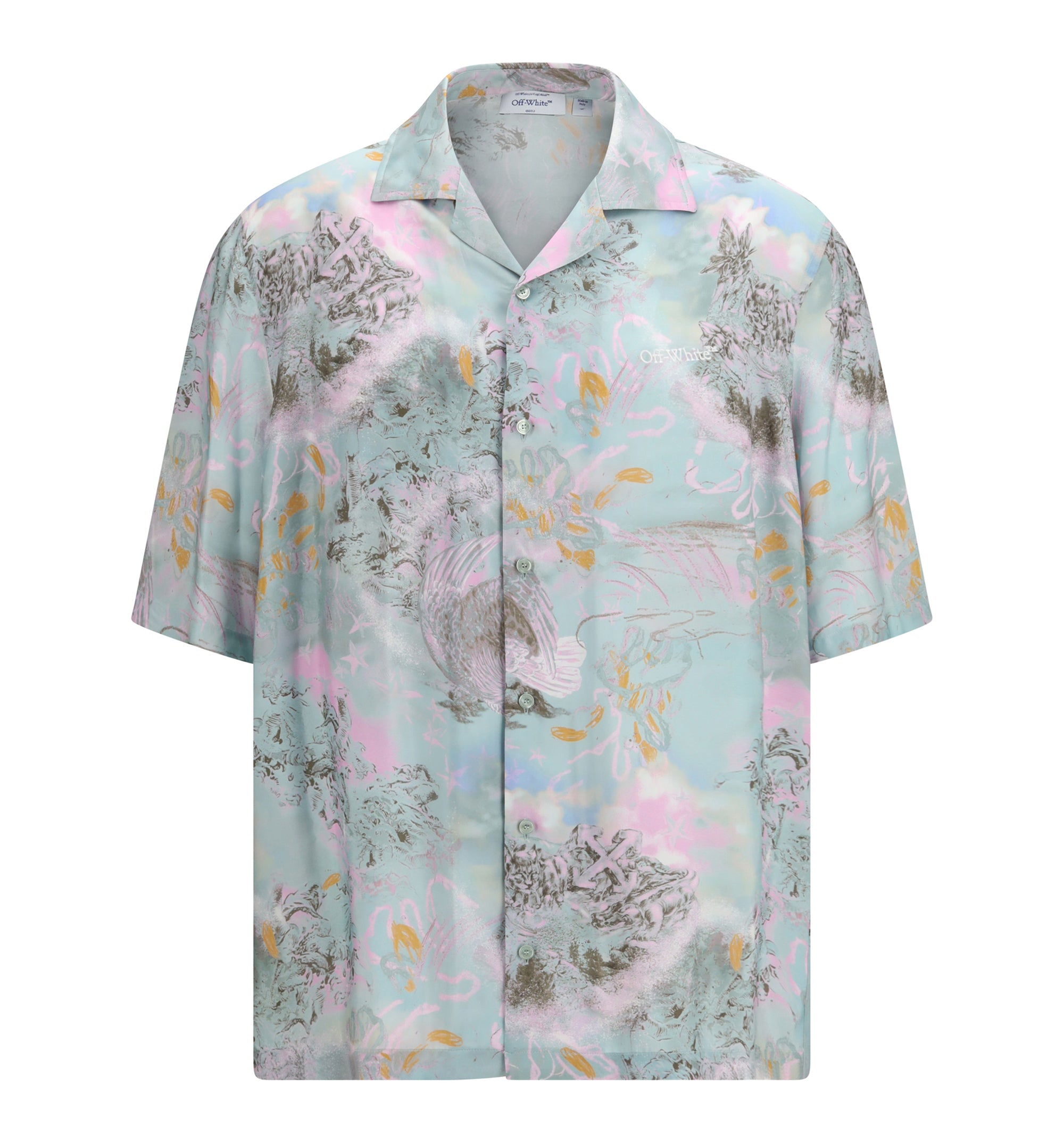 Printed Bowling Shirt
