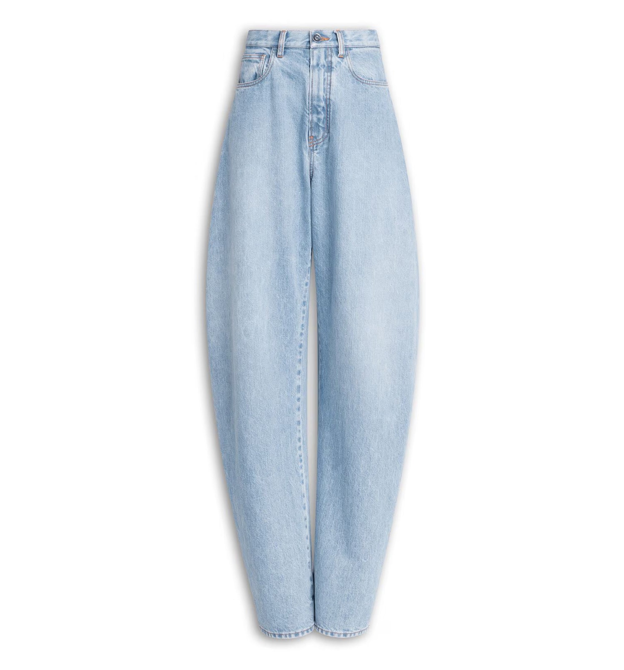 Round Denim Pants