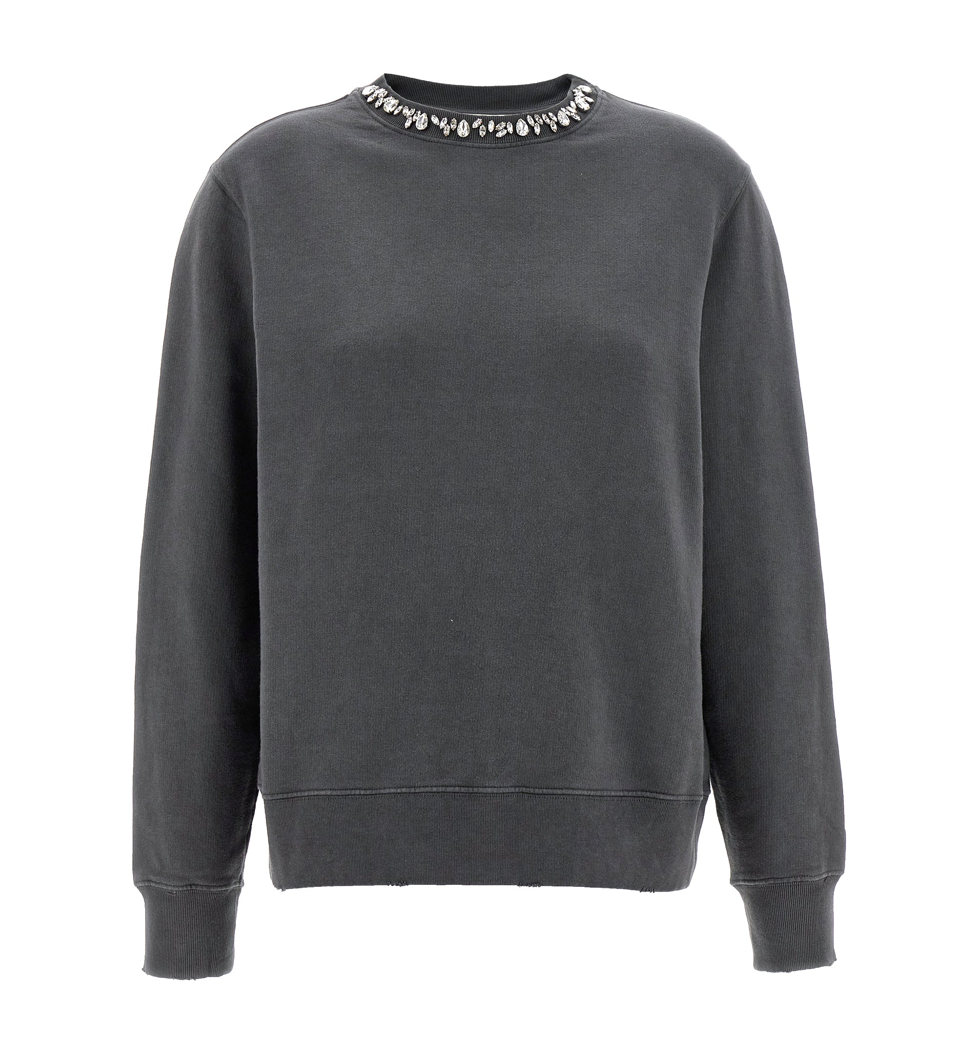 Sweatshirt With Crystals