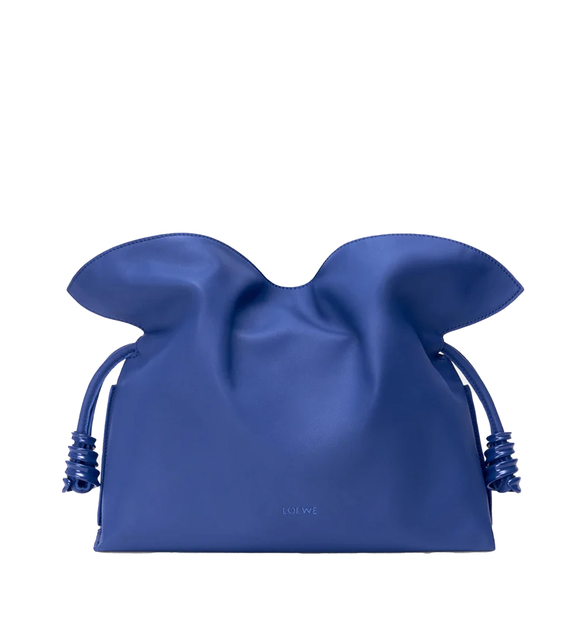 Medium Coil Flamenco Clutch In Nappa Calfskin