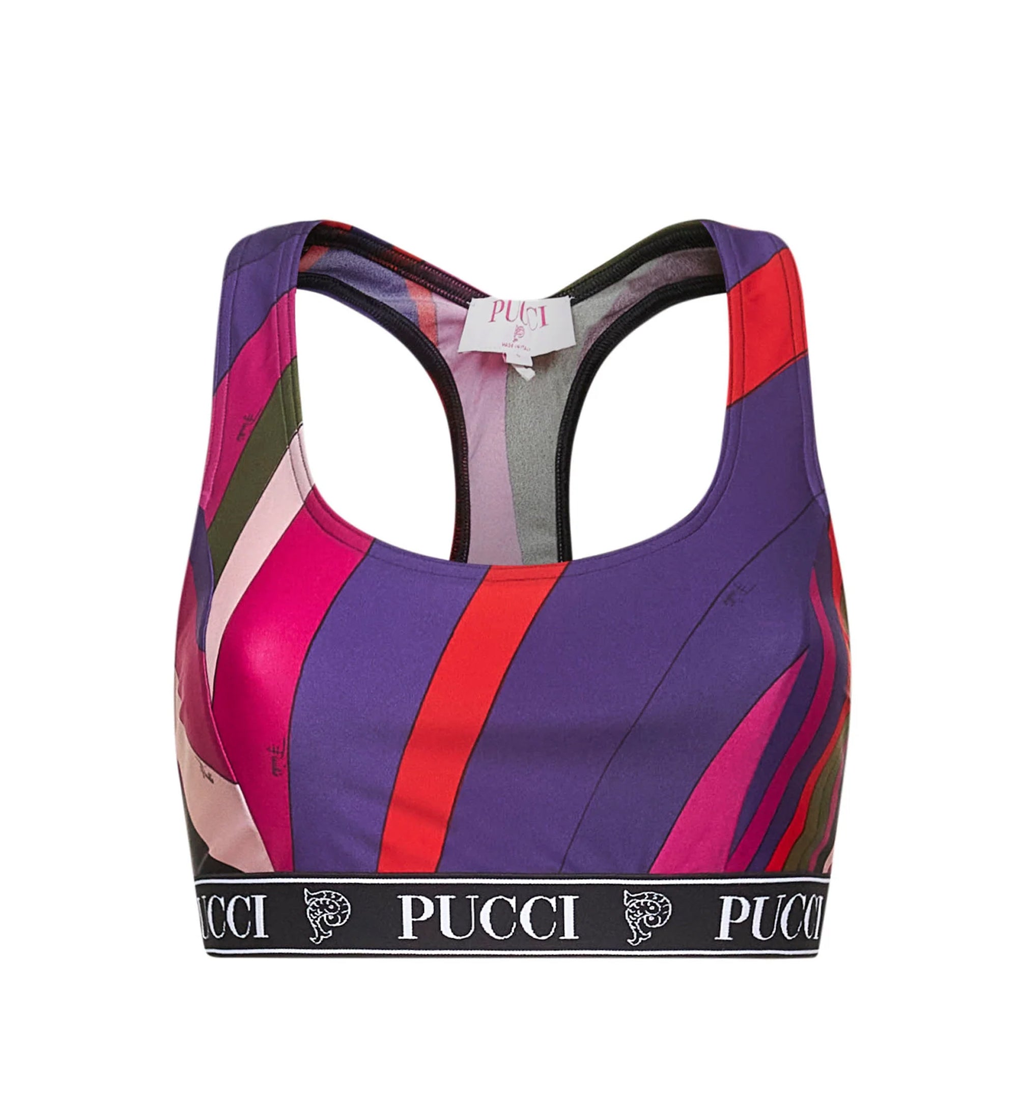 Iride Print Sports Top