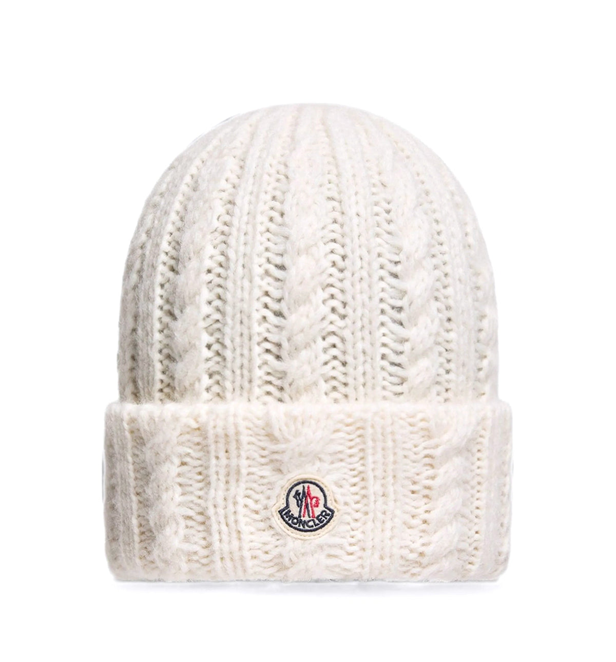 Cable Knit Wool Blend Beanie