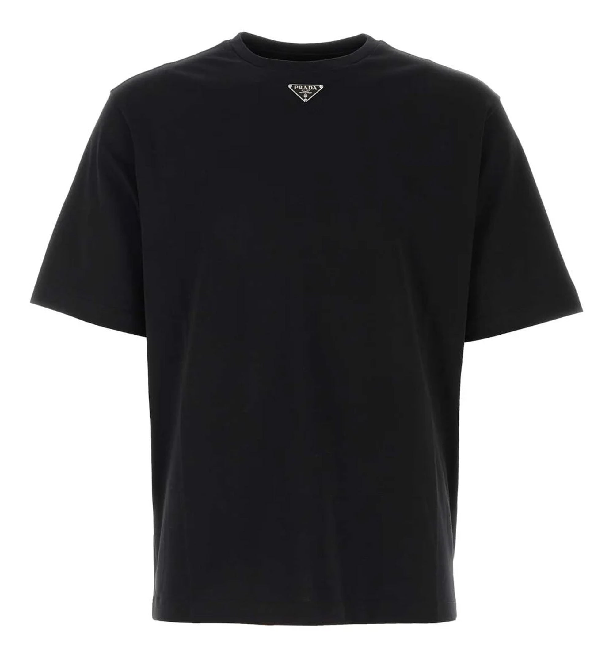 Men's Logo Plaque Crewneck T-Shirt