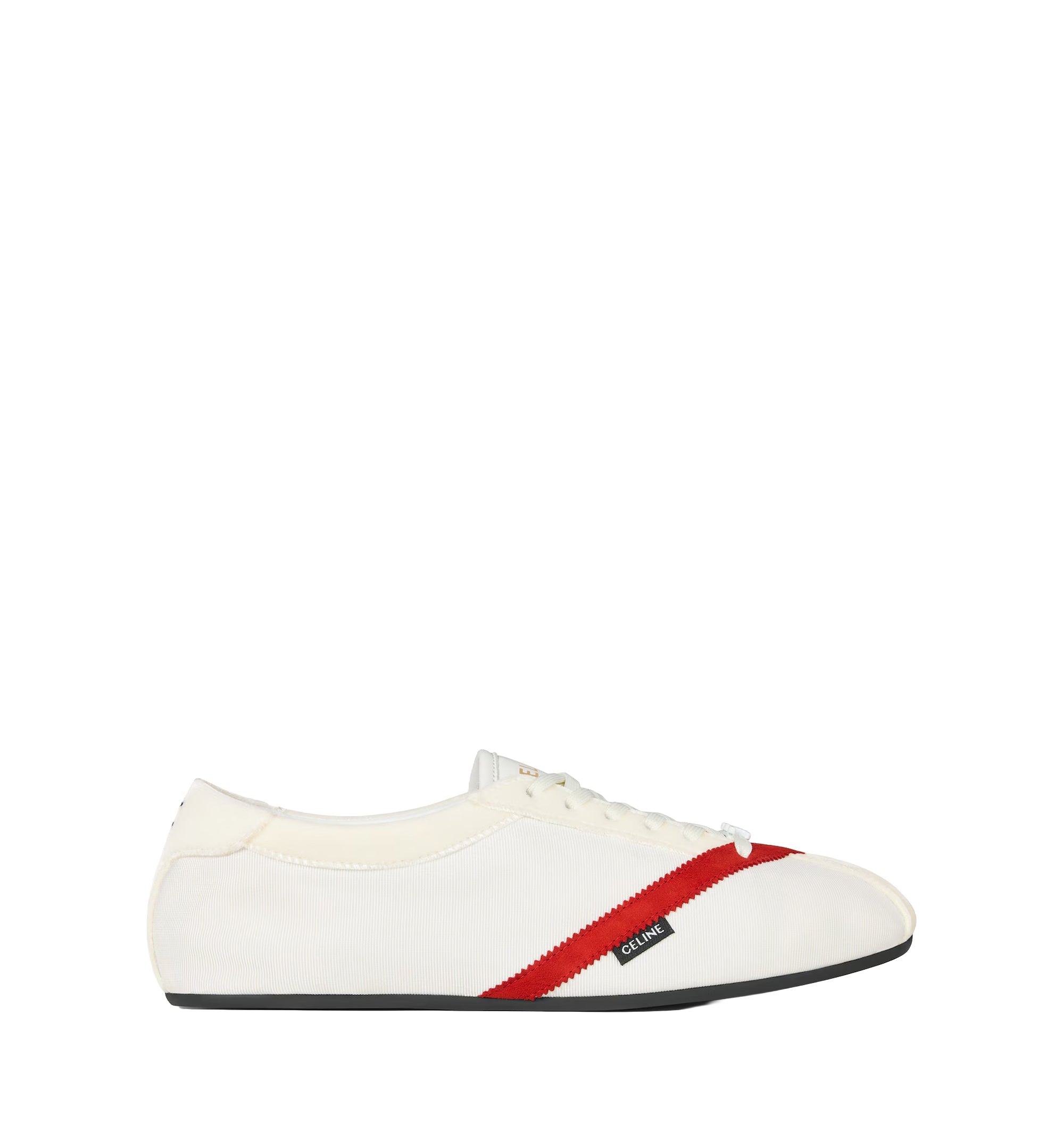 The Flat Sneaker in Gros-Grain