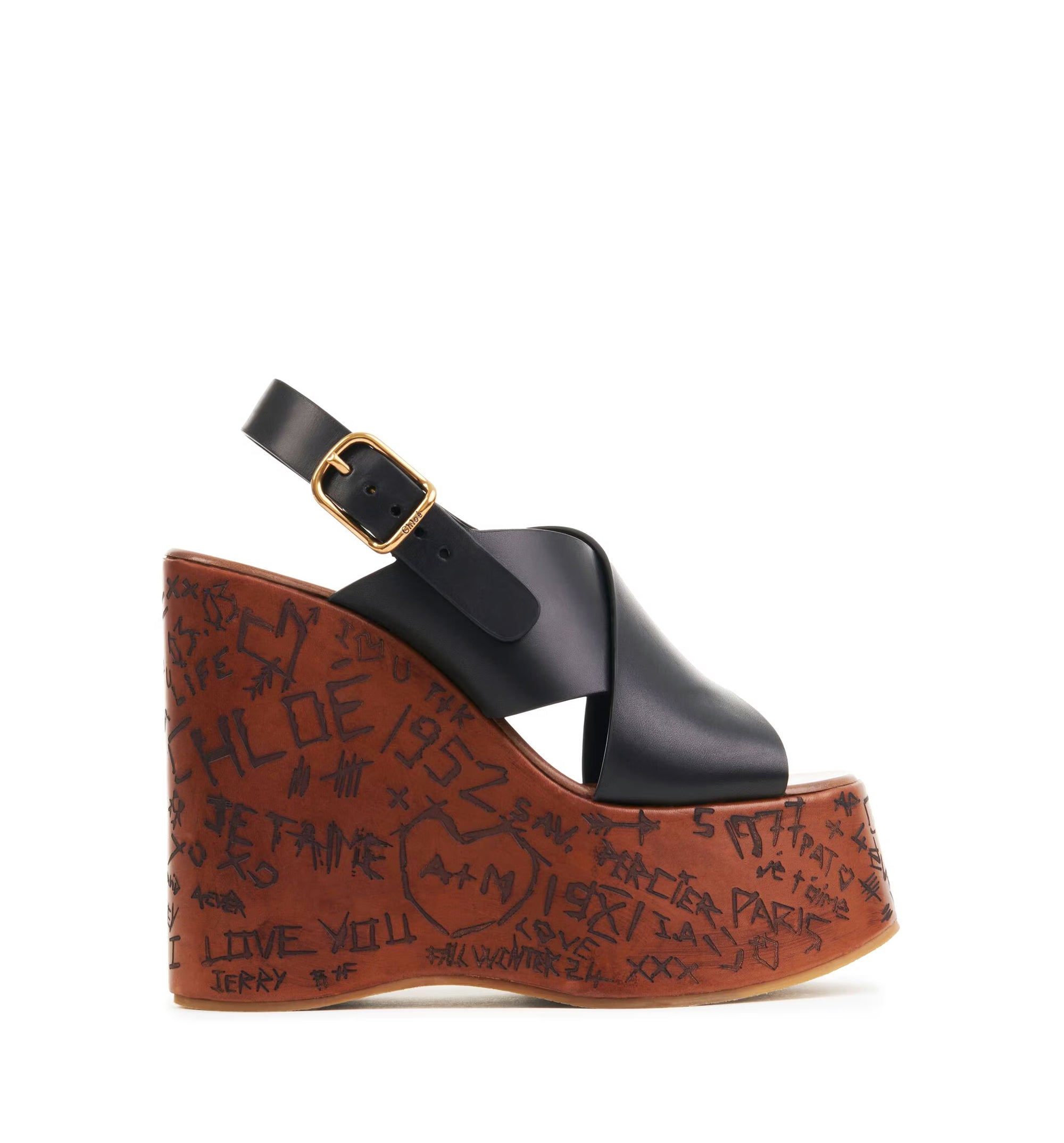 Maxime wedge sandal