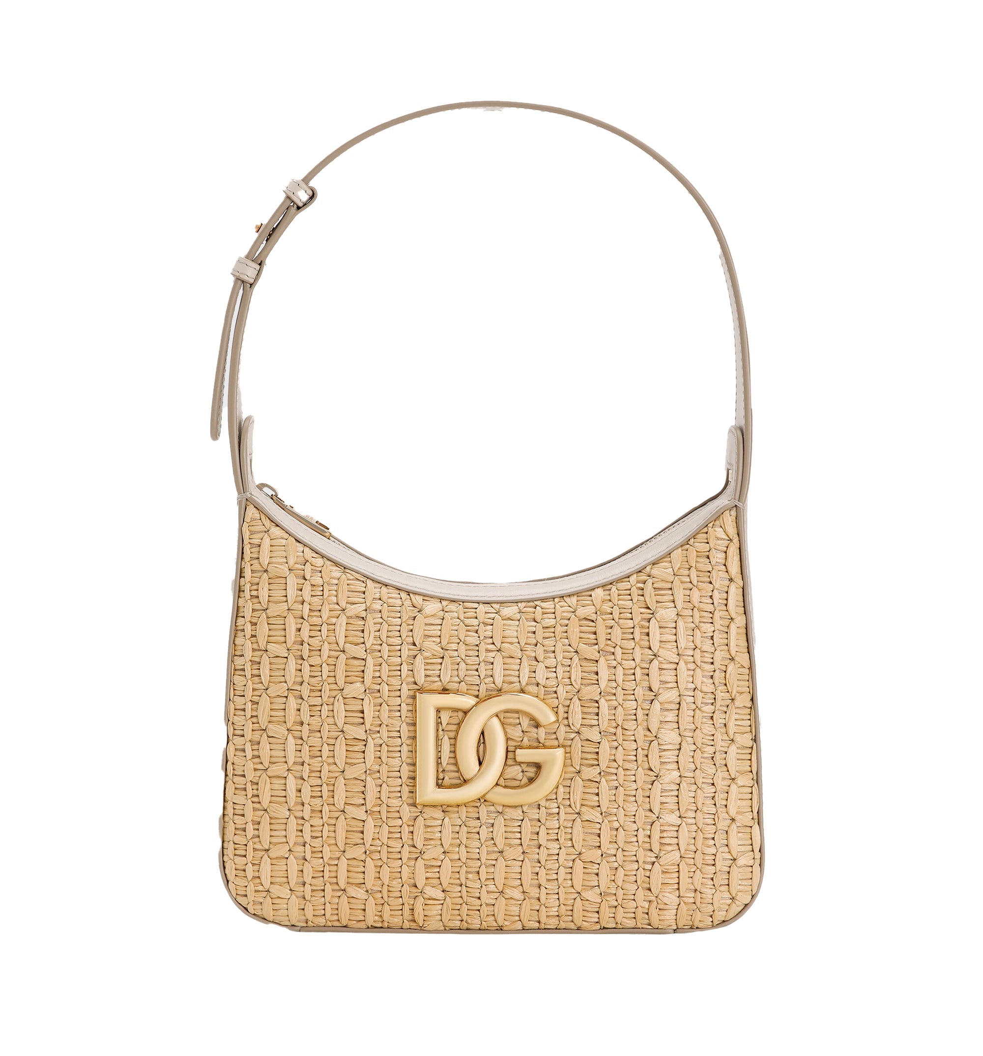 Rafia Crochet Shoulder Bag